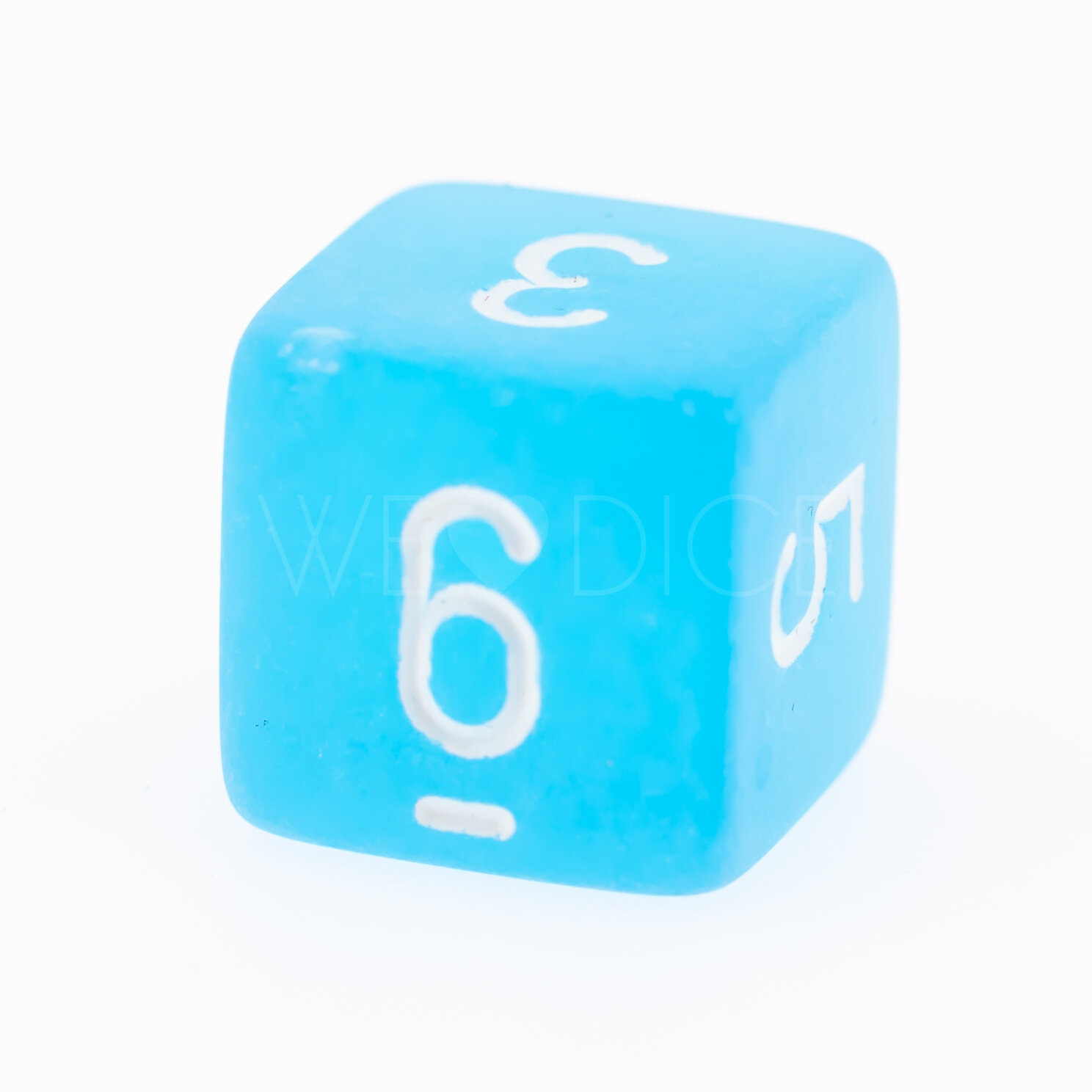 Frosted Karibikblau / Weiß  W6