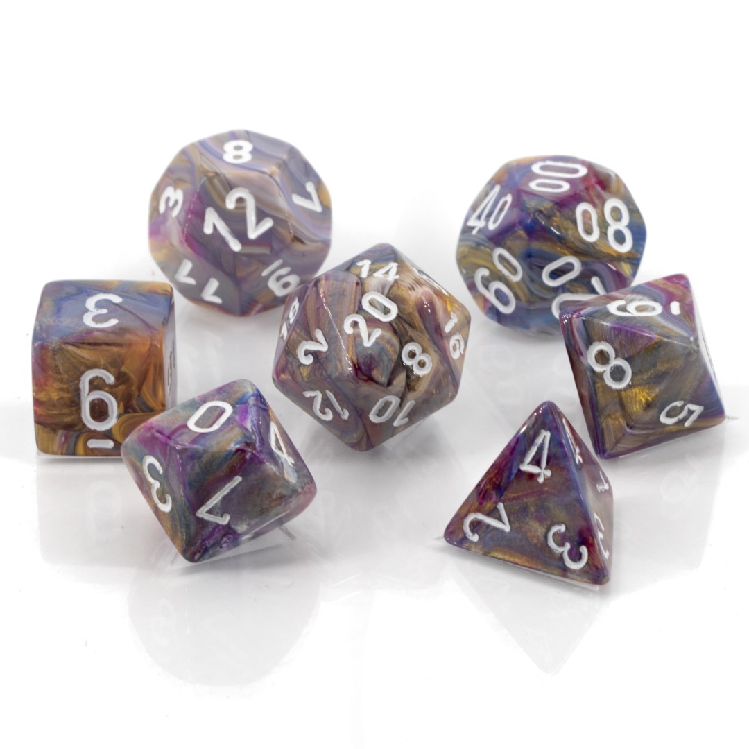 Festive® Polyhedral Carousel / white  7-DieSet