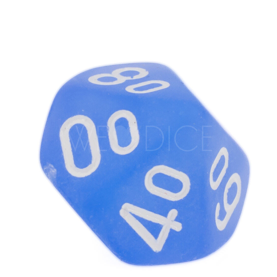 Frosted Blue / white  D% 