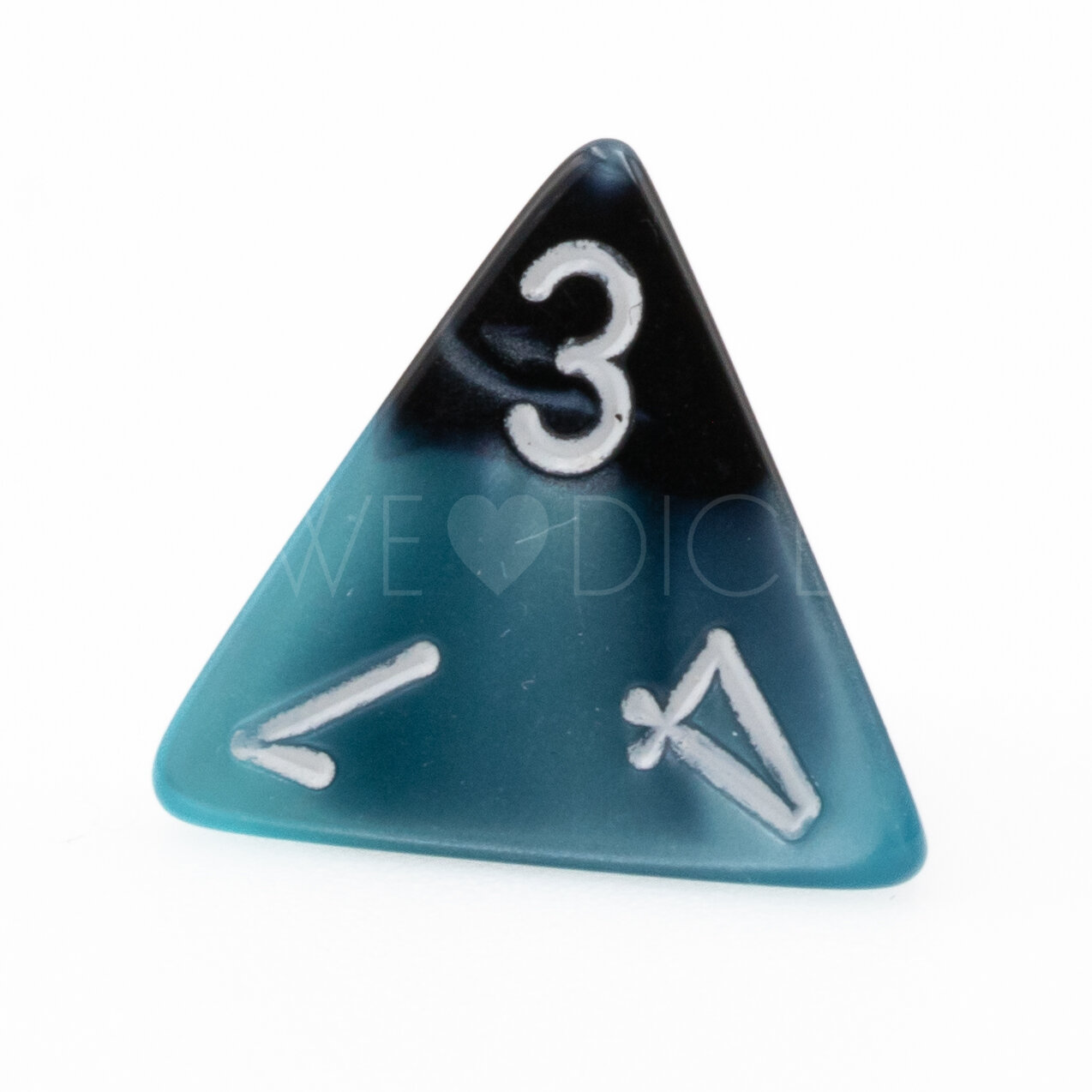 Gemini® Black-Shell / white  D4 