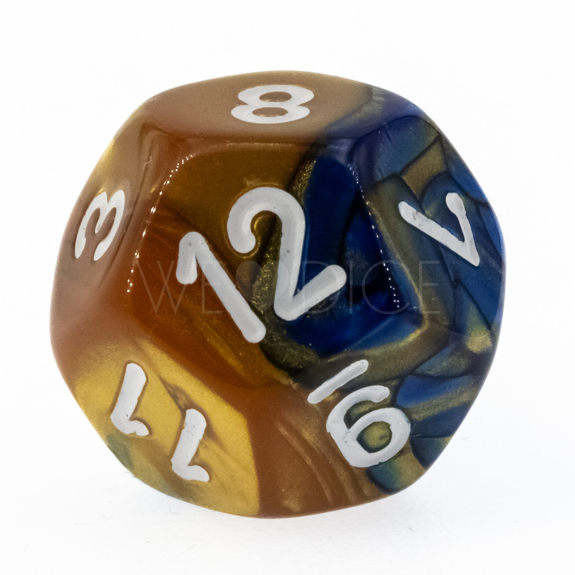 Gemini® Blau-Gold / weiß  W12 