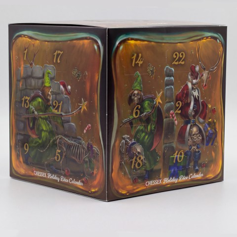 2026 Chessex Holiday Calendar (One cube)