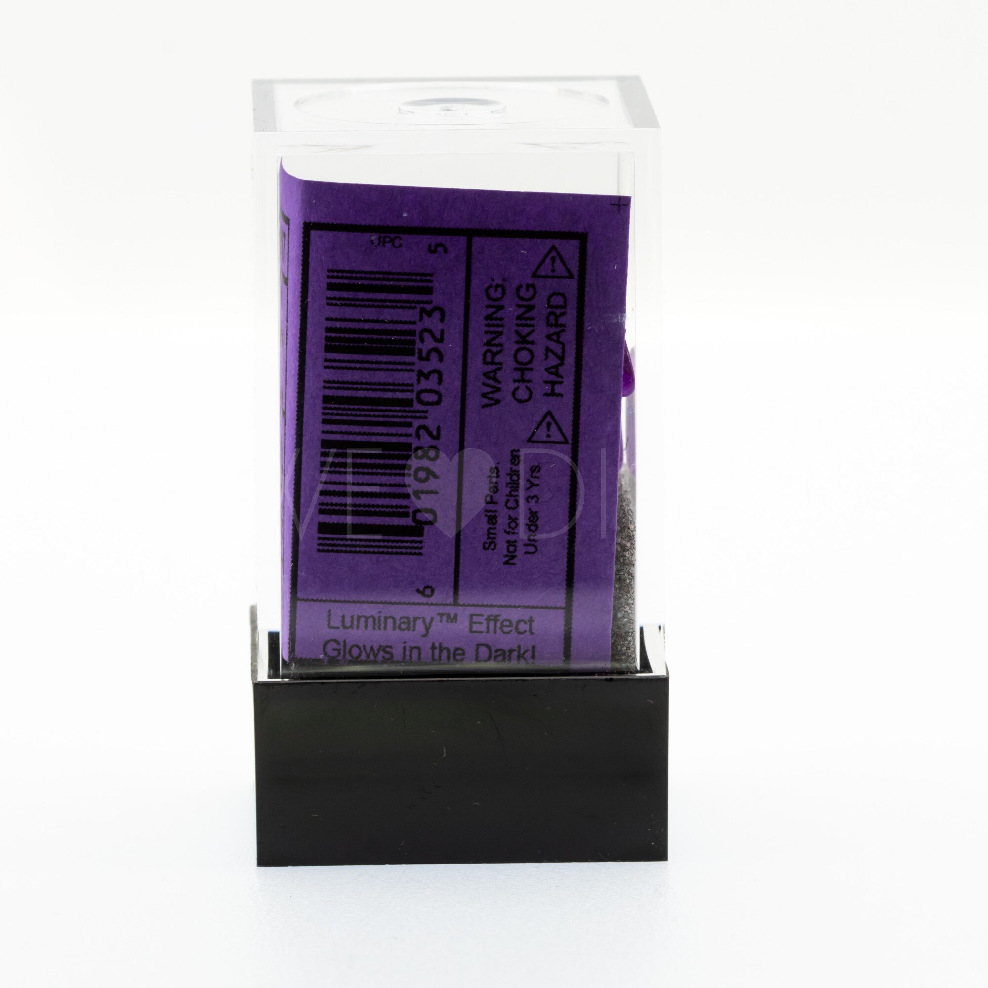 Borealis® Mini-hedral Polyhedral Royal Purple / gold   7-DieSet