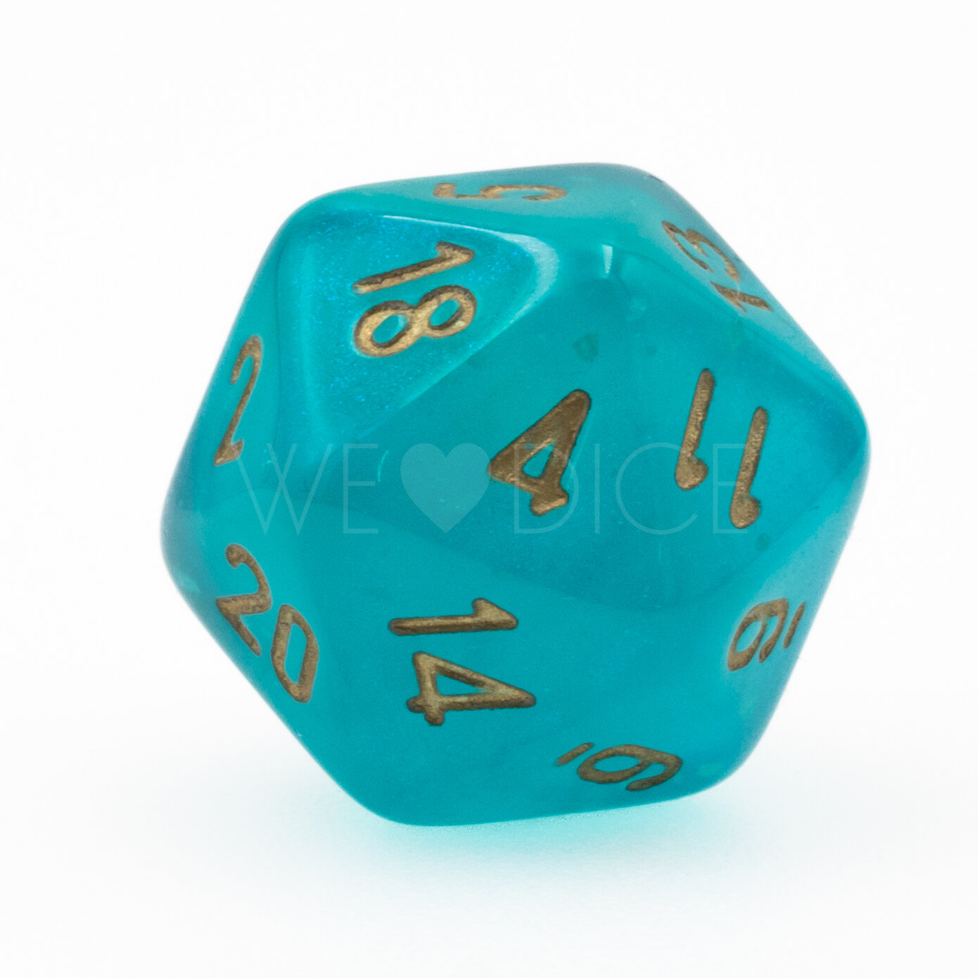 Borealis® Teal / gold    D20 