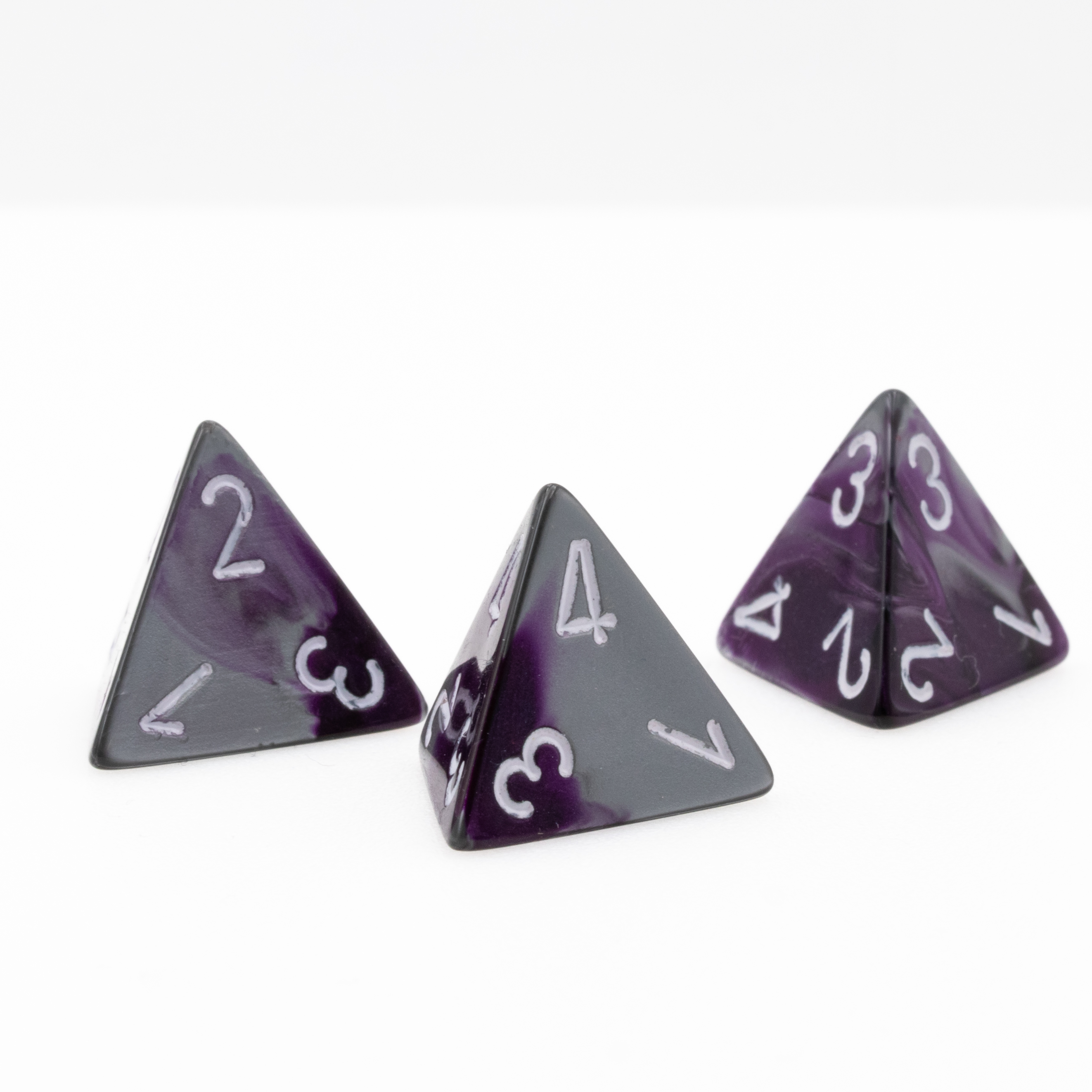 Gemini® Purple-Steel / white  D4 