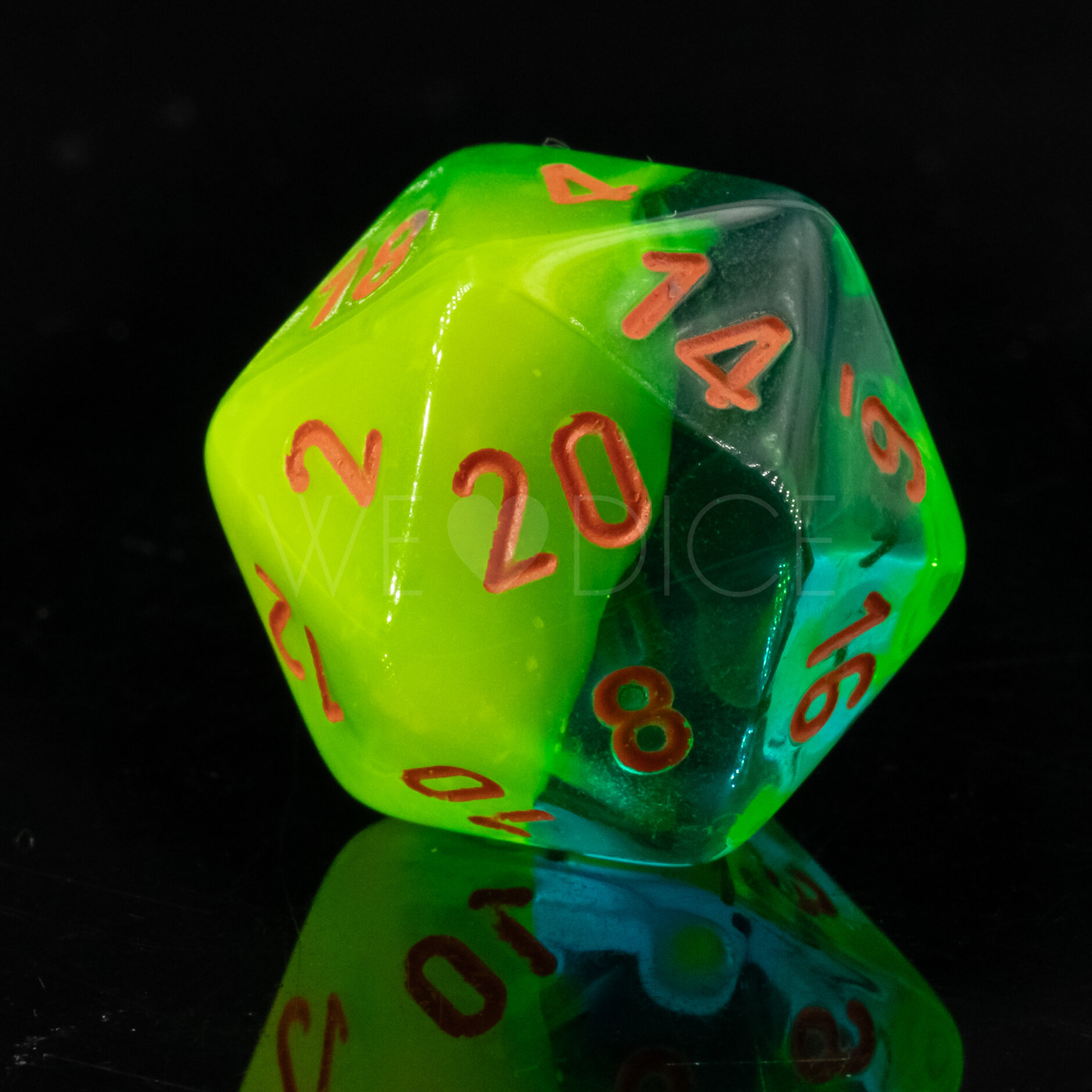 Gemini® Plasmagrün-Blaugrün / Orange  W20 