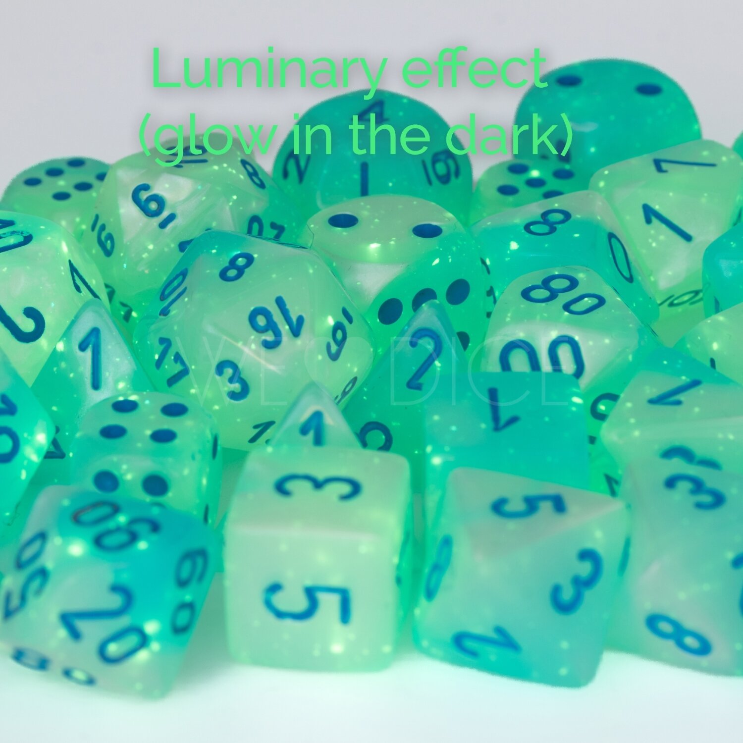 Gemini® Perltürkis-weiß / blau  W6