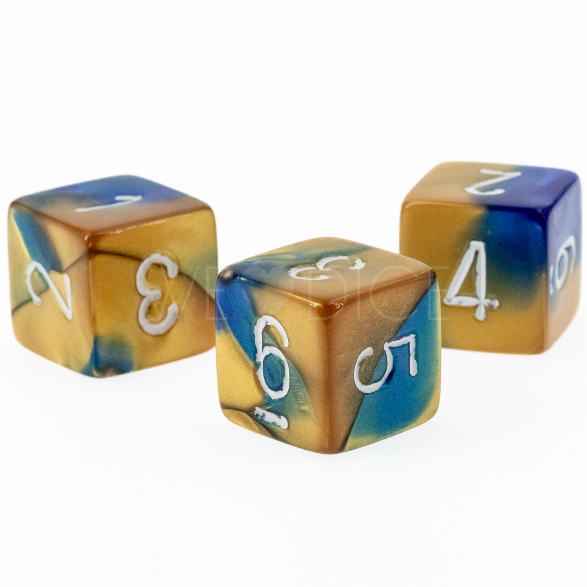 Gemini® Blau-Gold / weiß  W6 