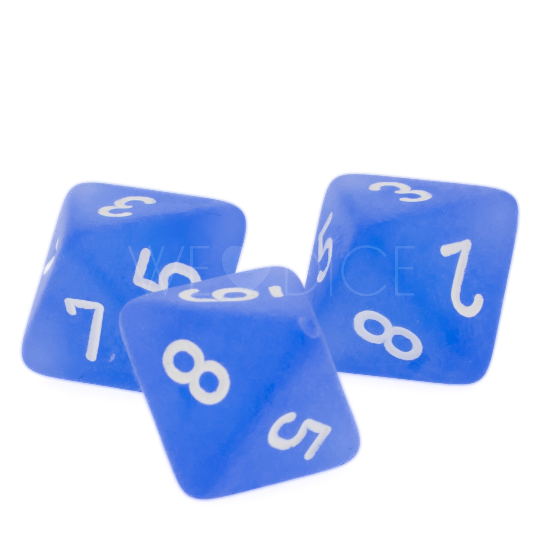 Frosted Blue / white  D8 