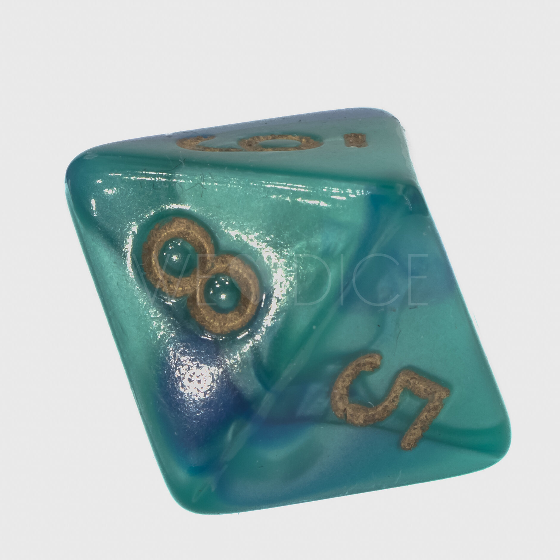 Gemini® Blau-Grün / gold  W8 