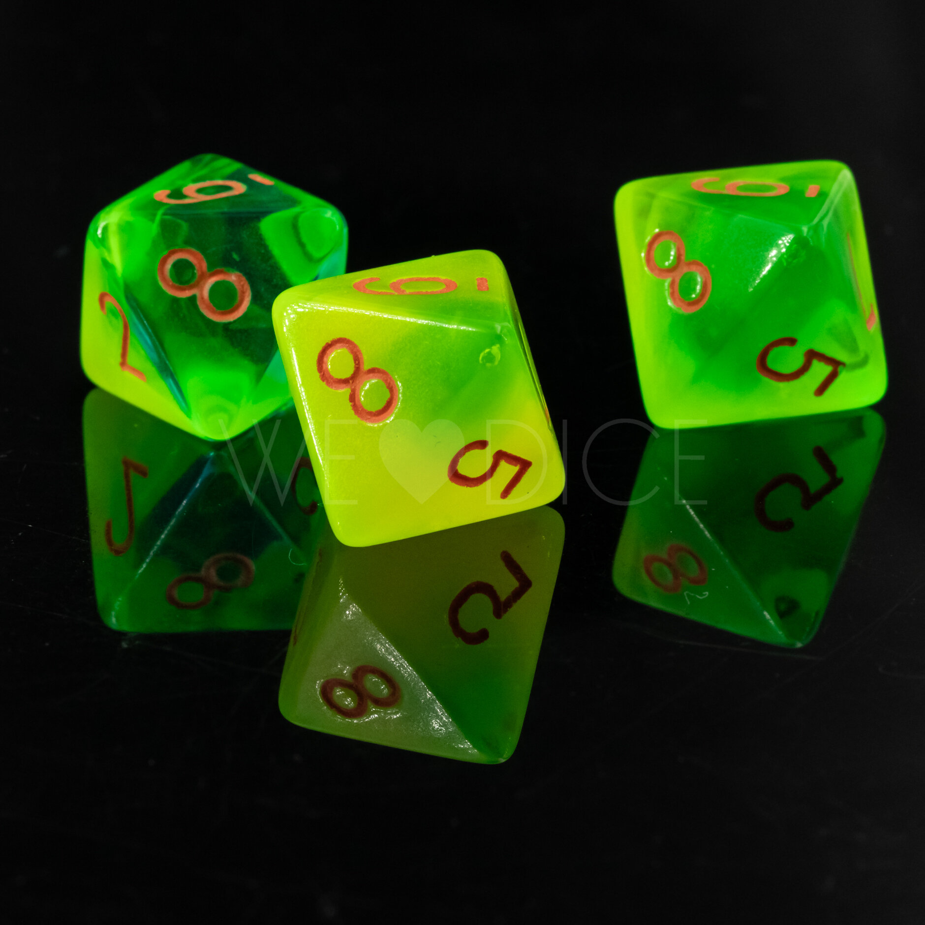 Gemini® Plasmagrün-Blaugrün / Orange  W8 