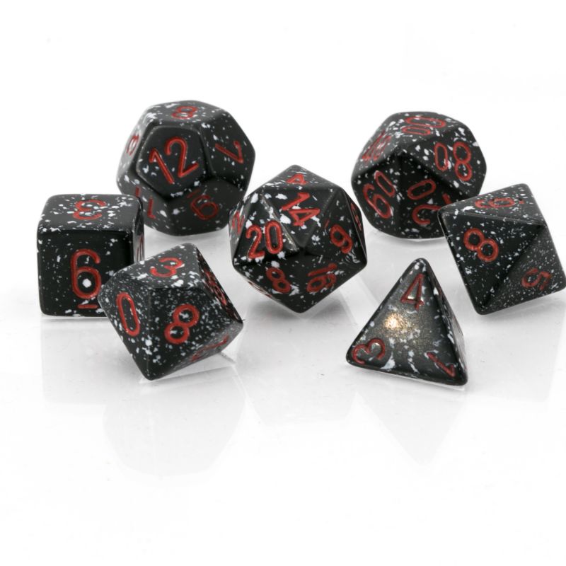 Speckled® Polyhedral Space 7-Würfel Set
