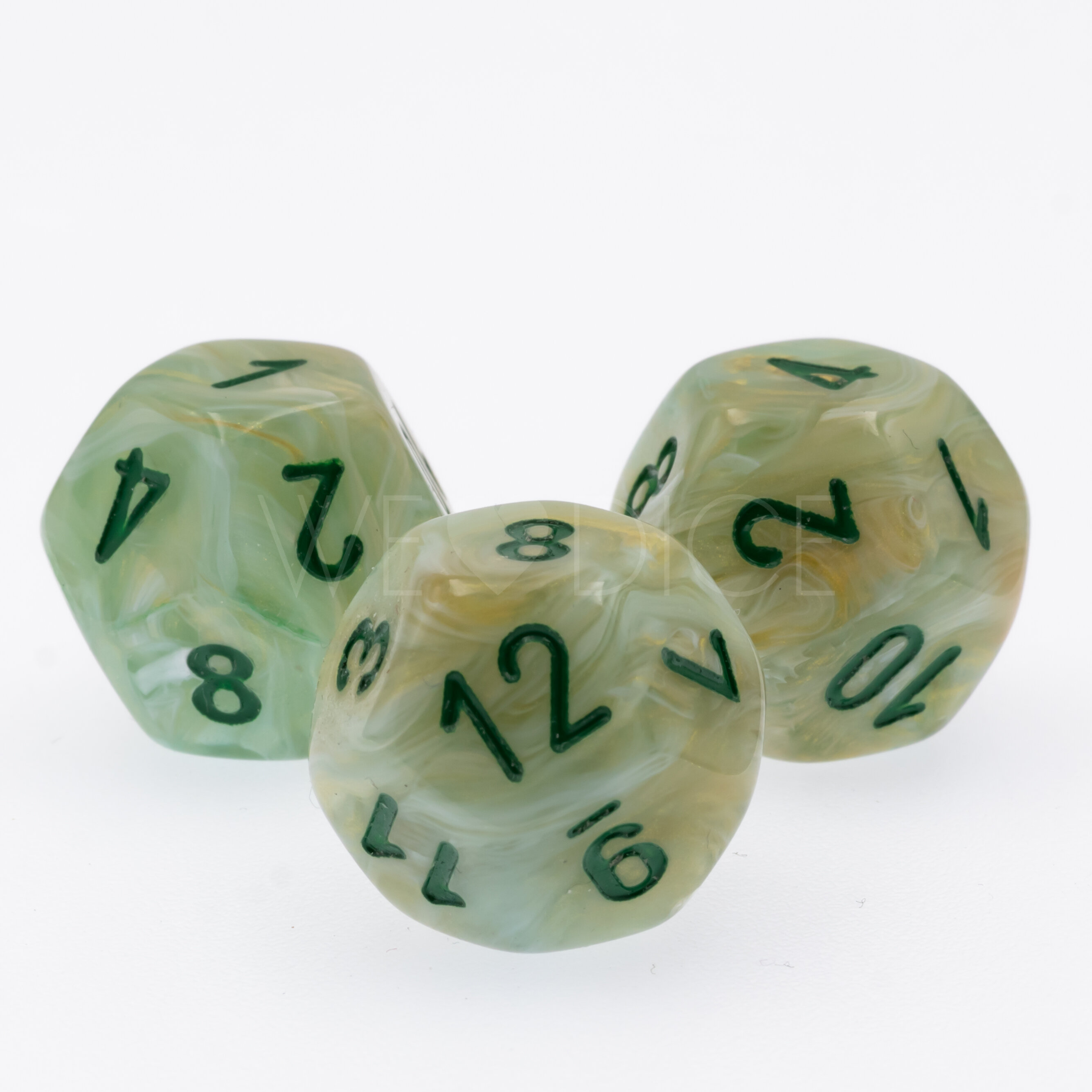 Marble  Grün / Dunkelgrün  W12