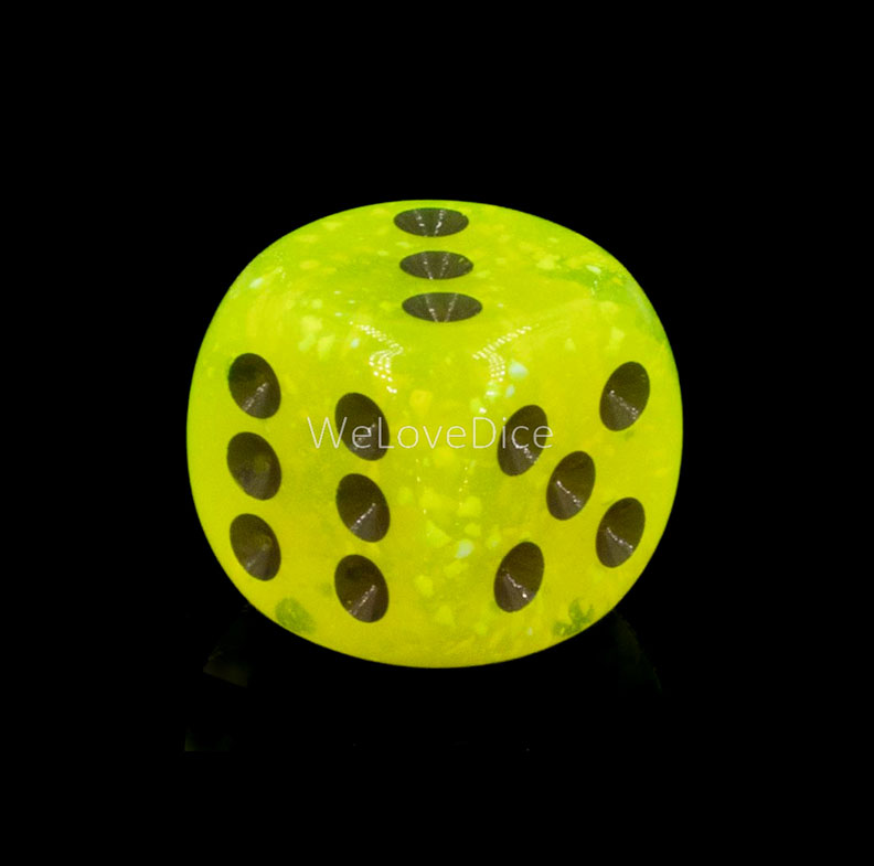 16mm  D6 Dice in  Translucent