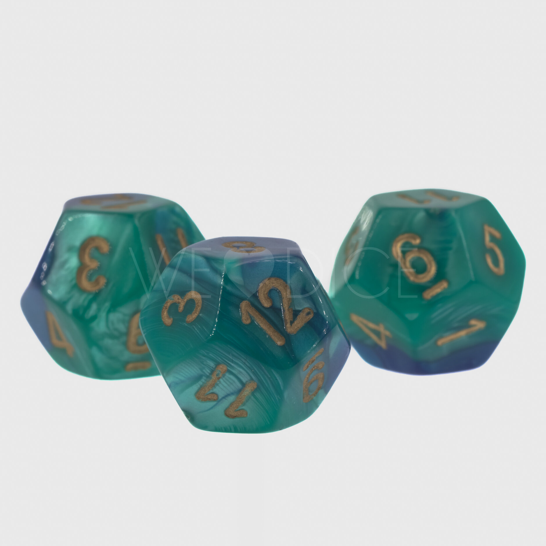 Gemini® Blau-Grün / gold  W12 