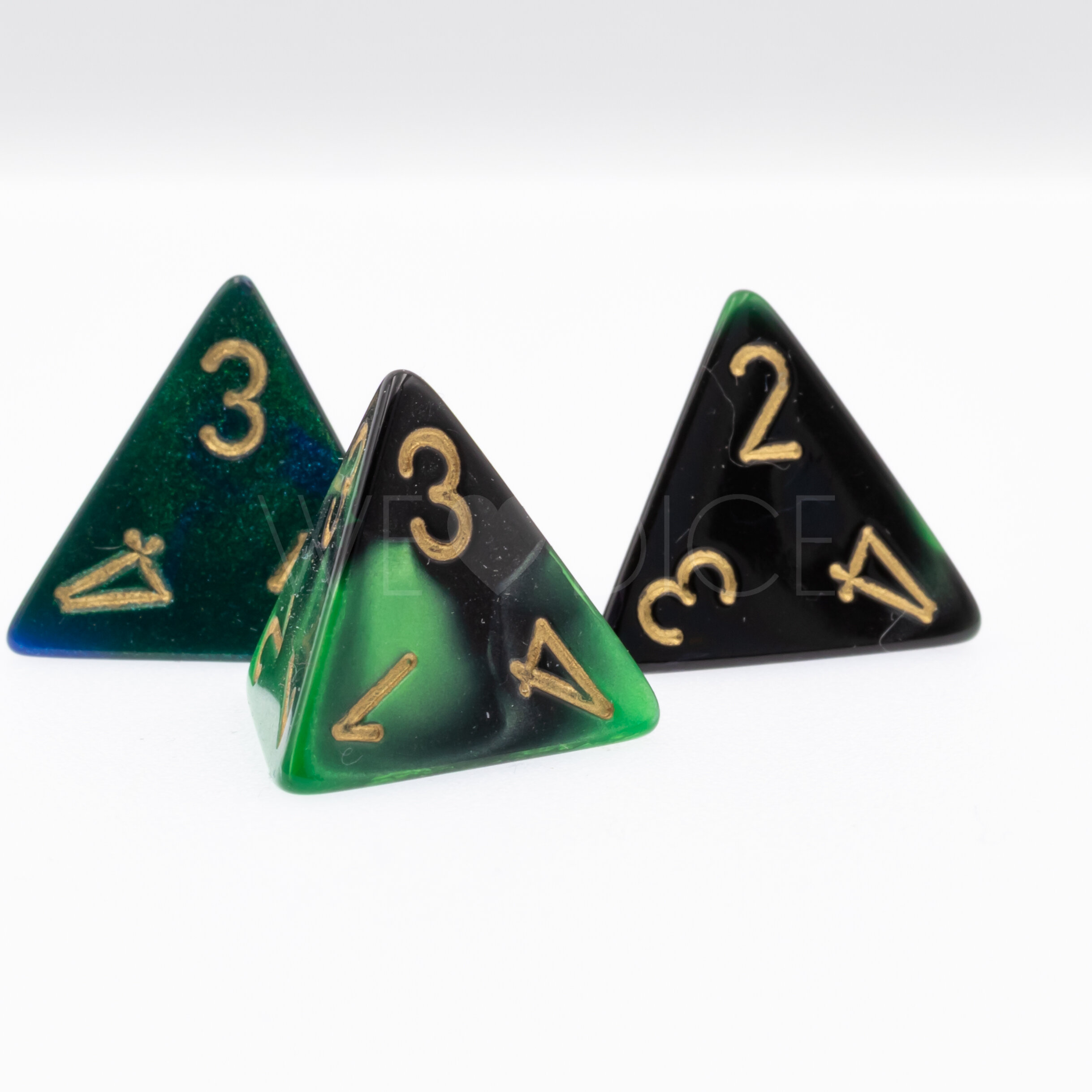 Gemini® Schwarz-Grün / gold  W4