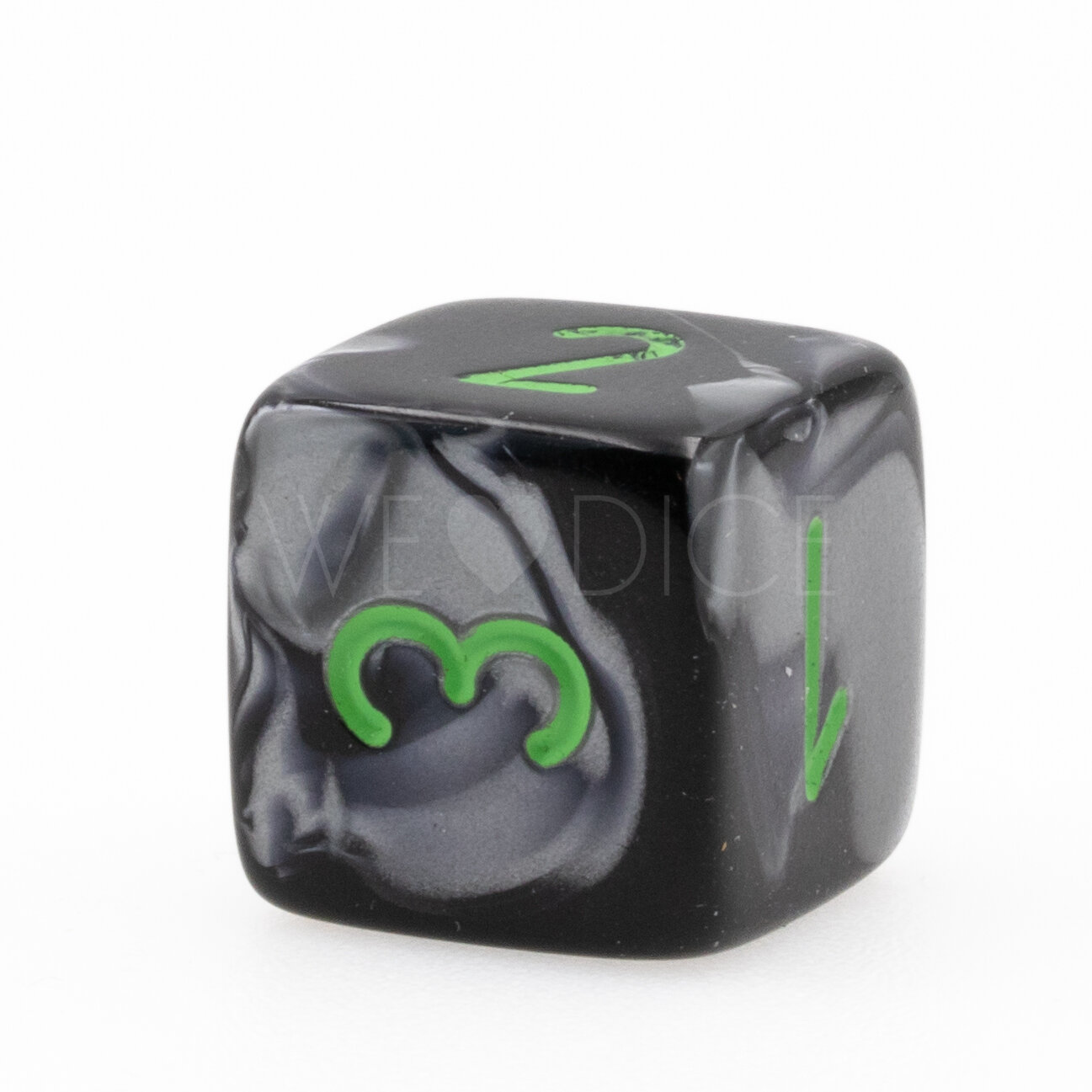 Gemini® Black-Grey / green  D6 