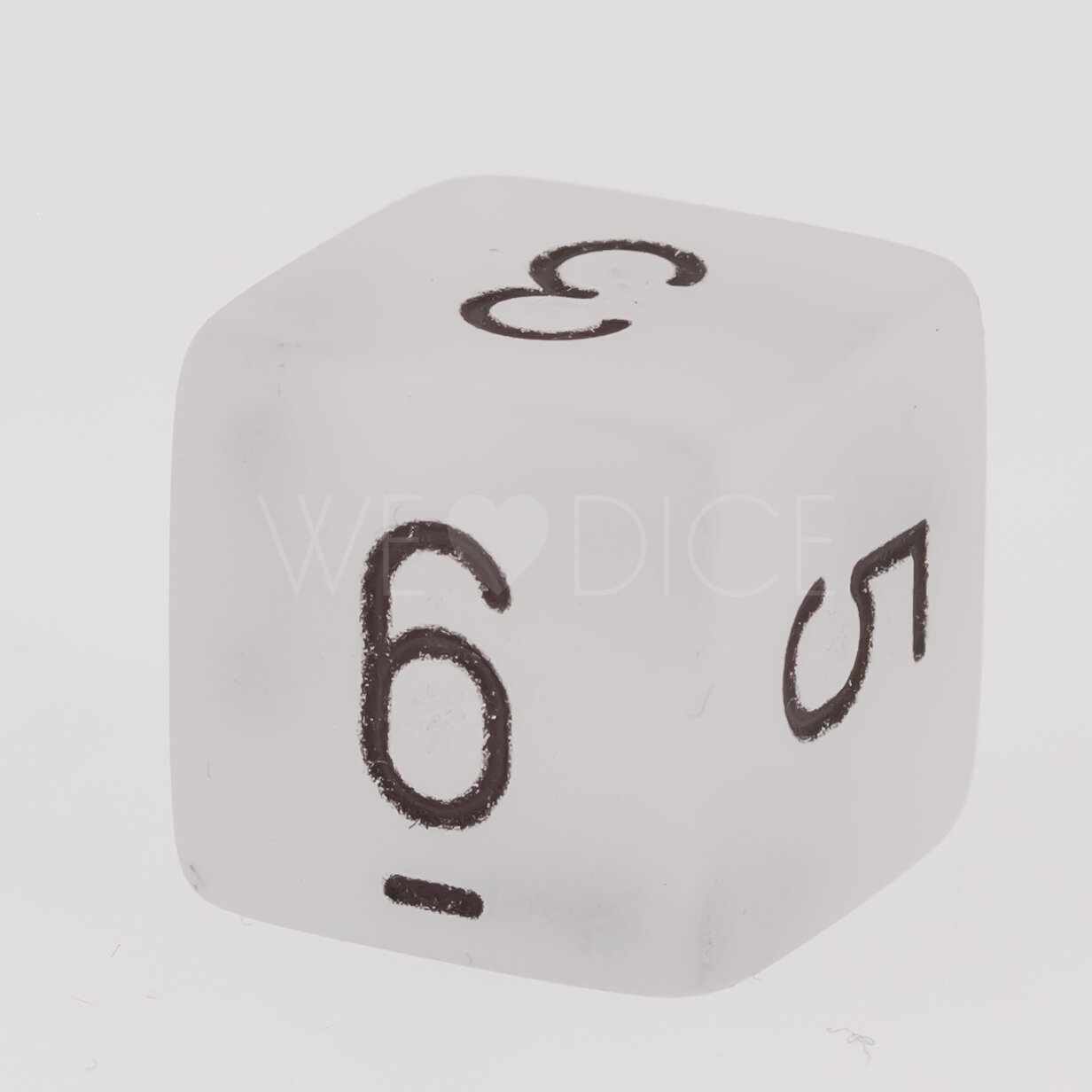 Frosted Clear / Schwarz  W6