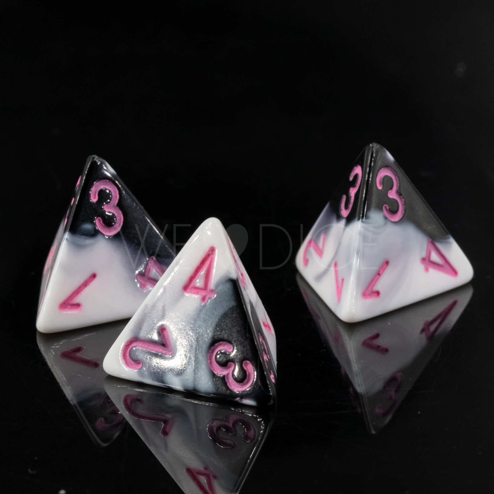 Gemini® Schwarz-Weiß / Rosa  W4 