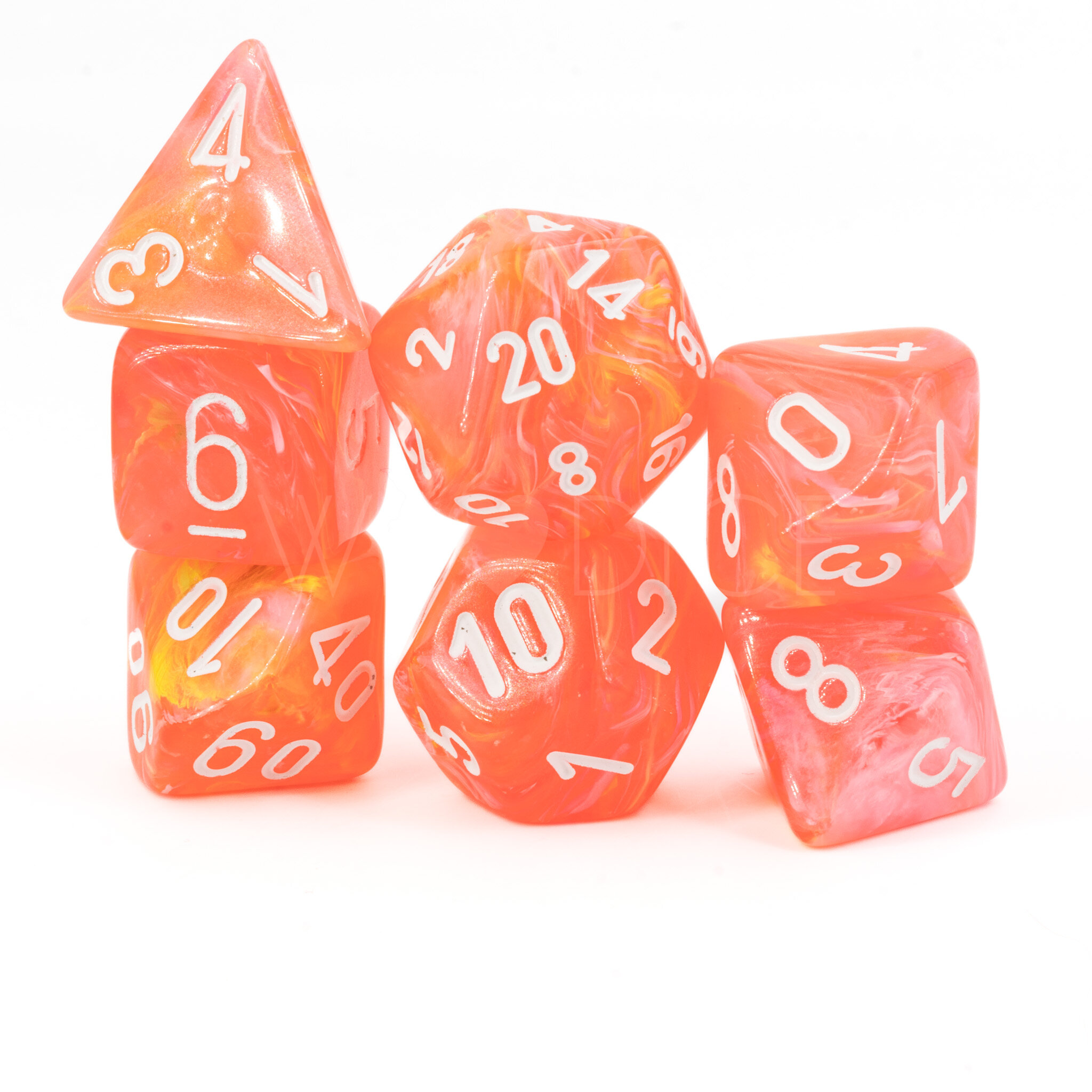Festive® Mega-hedral™  Polyhedral Dahlia / white 7-DieSet