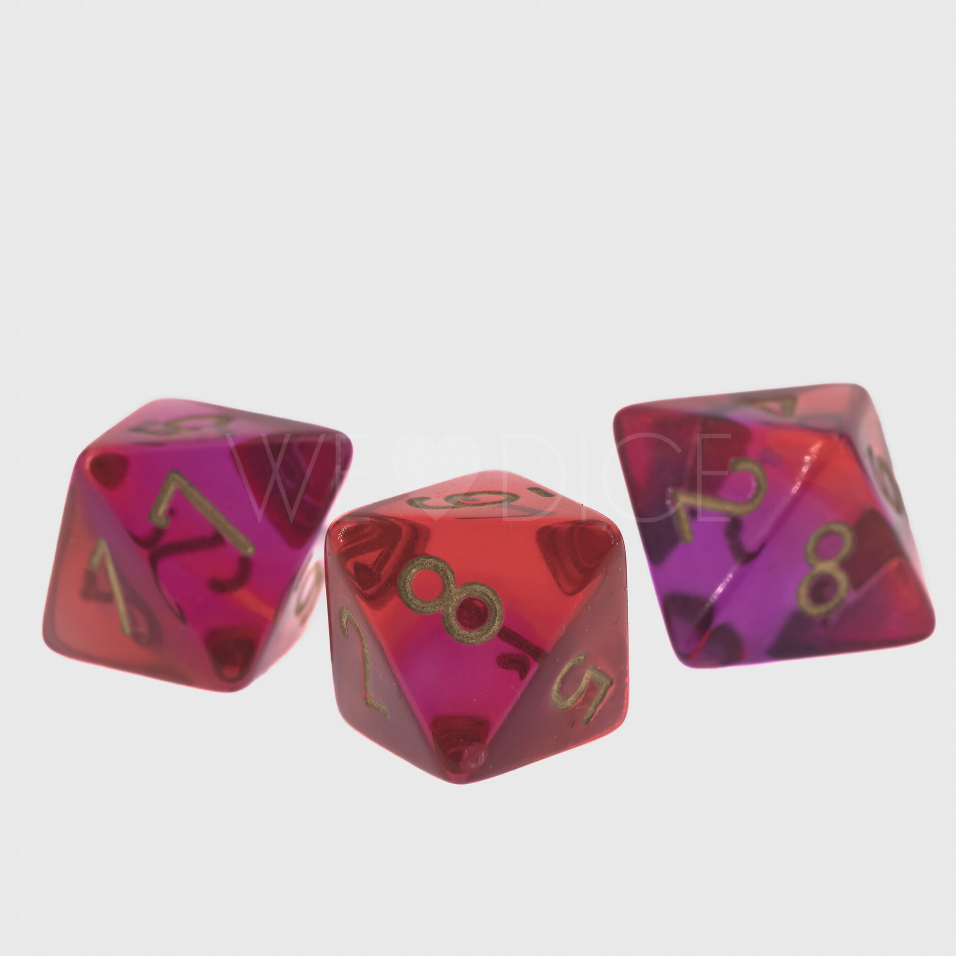 Gemini®, Transparent Rot-Violett / gold  W8 