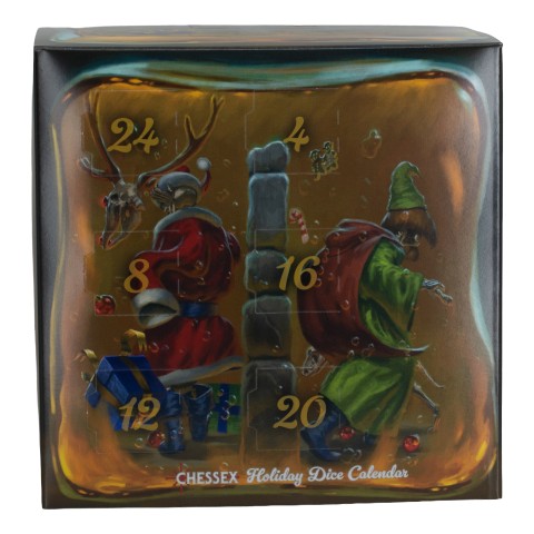 2026 Chessex Holiday Calendar (One cube)