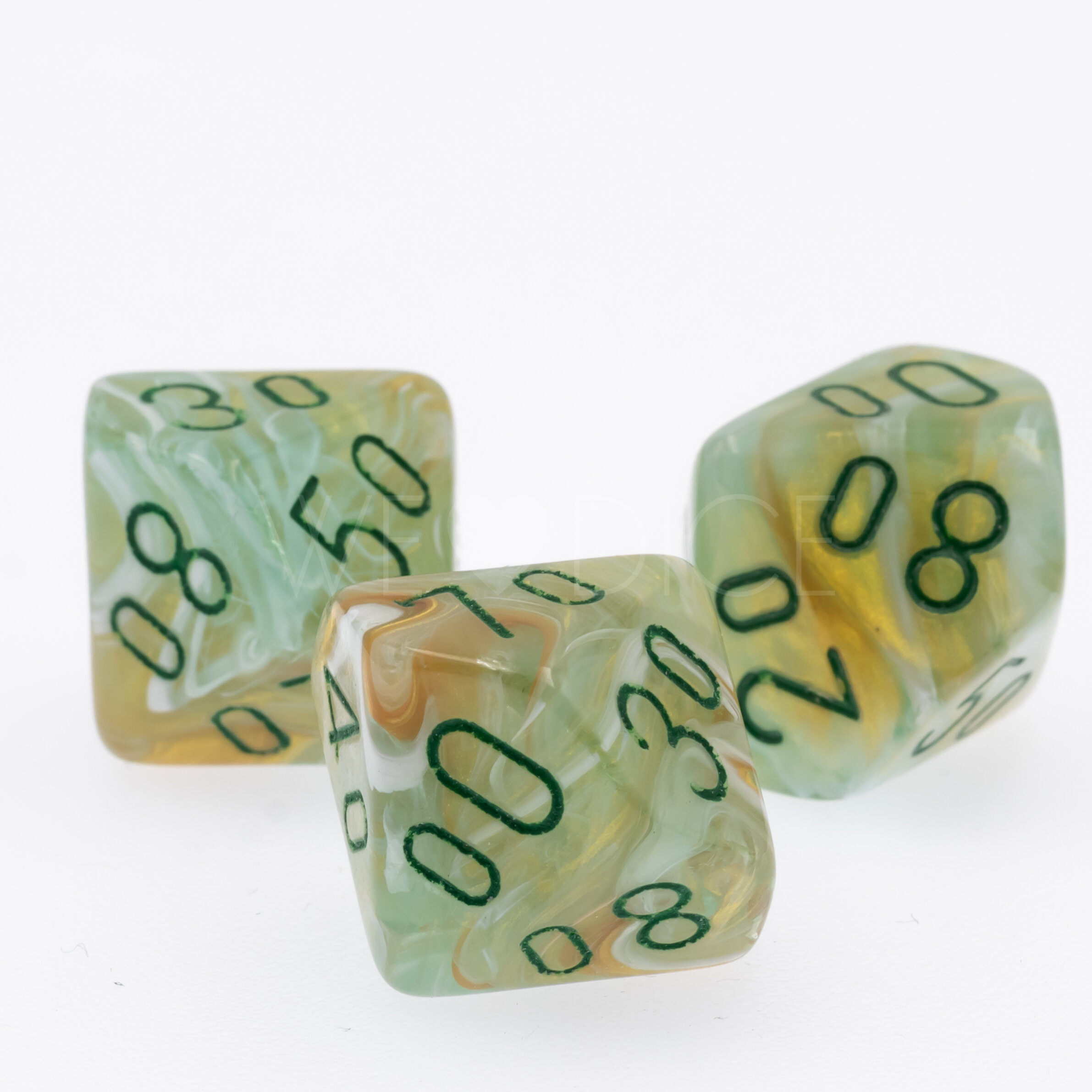 Marble  Grün / Dunkelgrün  W%