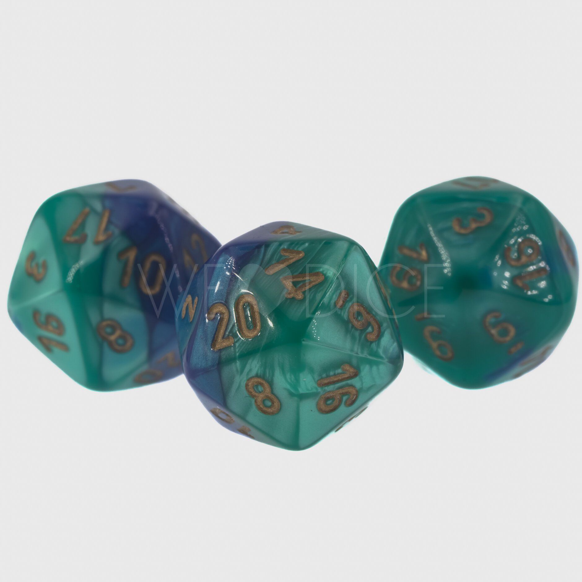 Gemini® Blau-Grün / gold  W20 