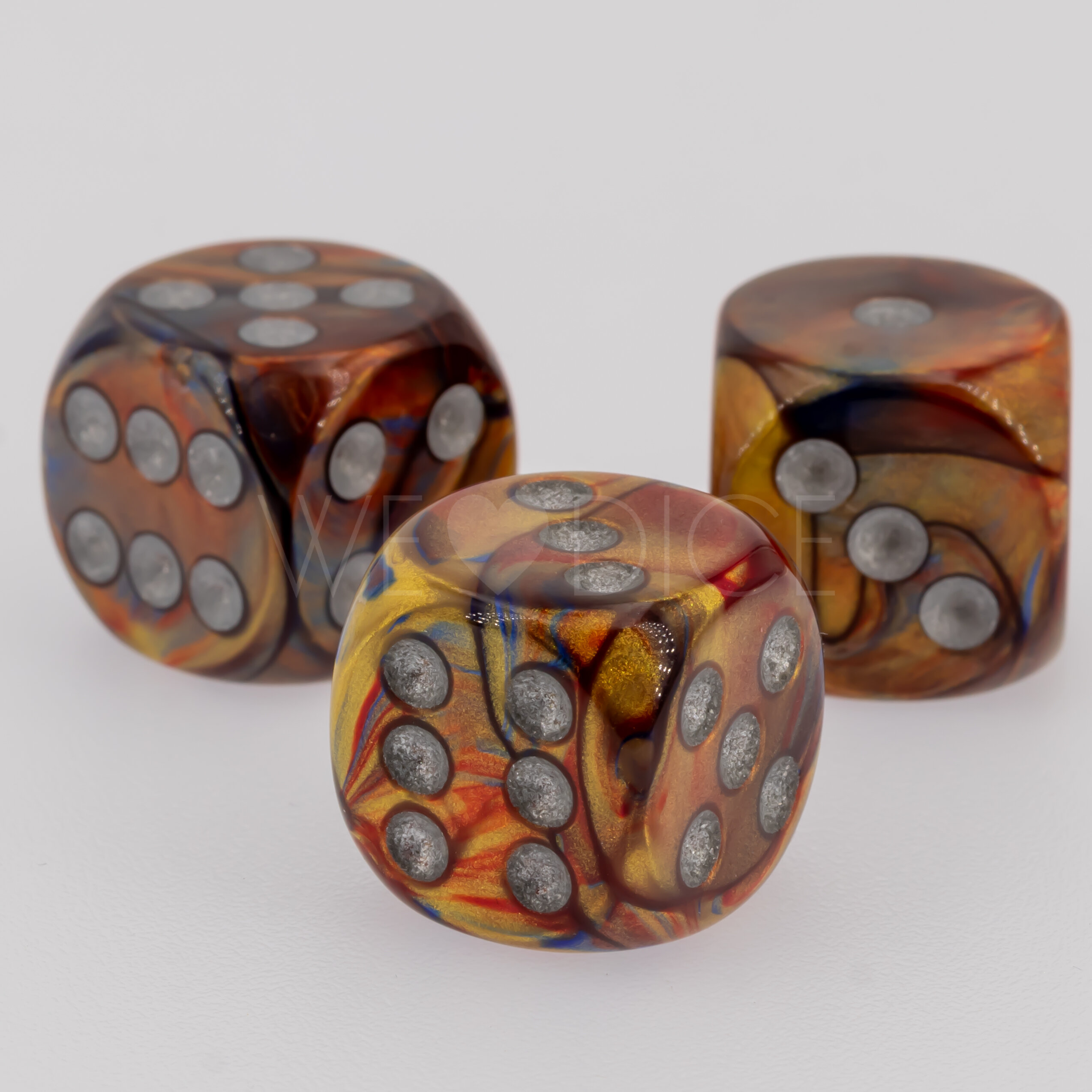 Lustrous  Gold / silber 16mm