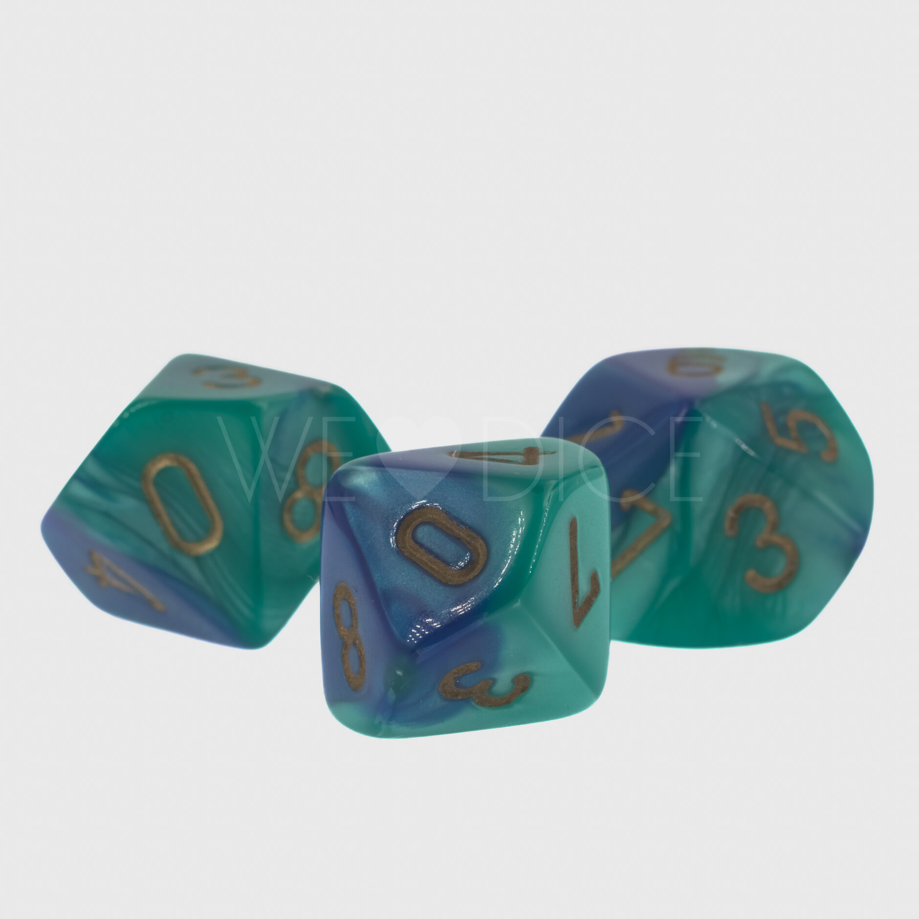 Gemini® Blau-Grün / gold  W10 