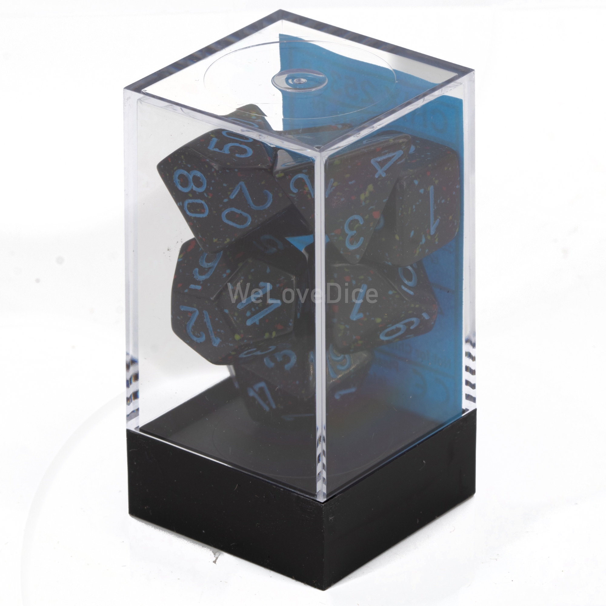 Speckled® Polyhedral Blue stars 7-Würfel Set