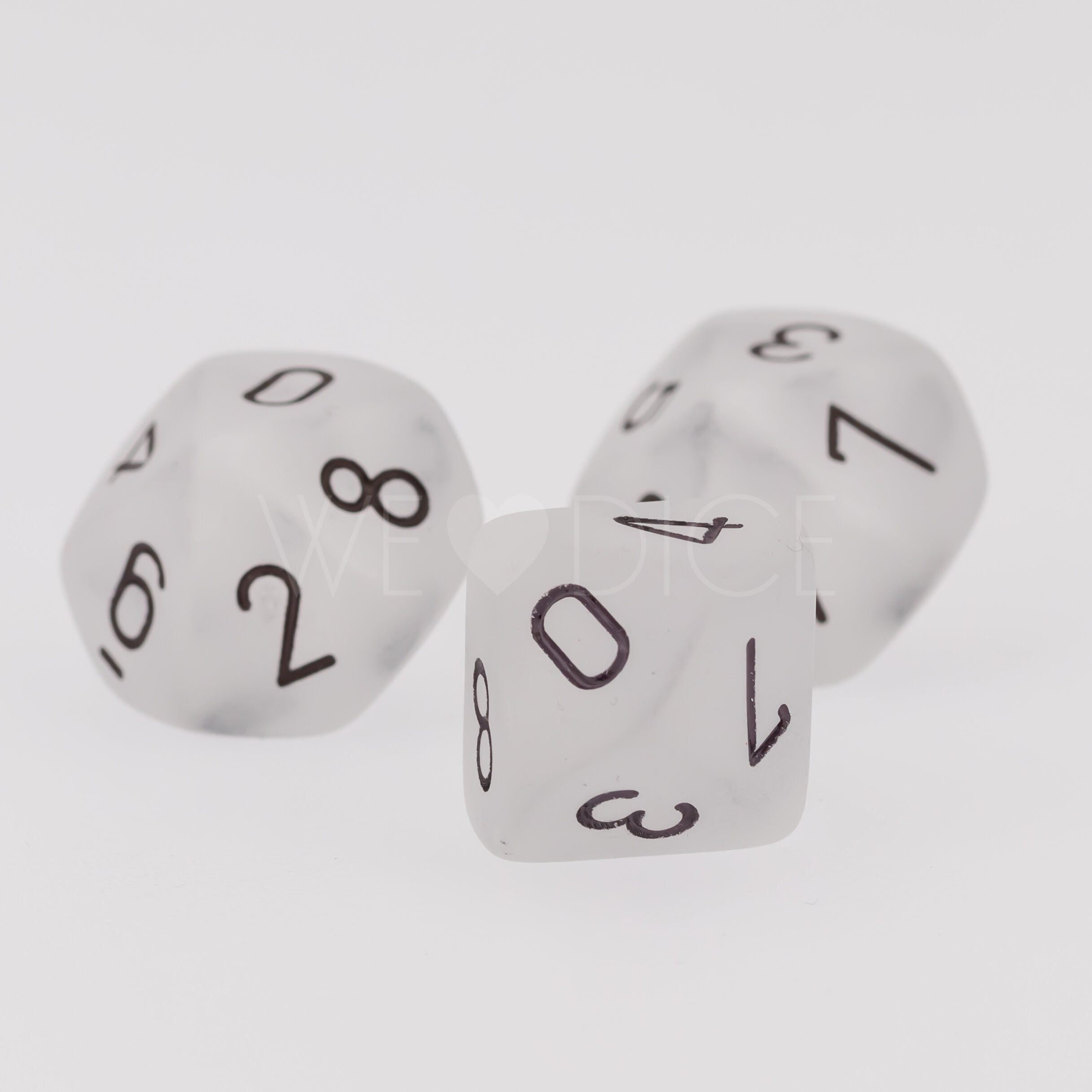 Frosted Clear / Schwarz  W10