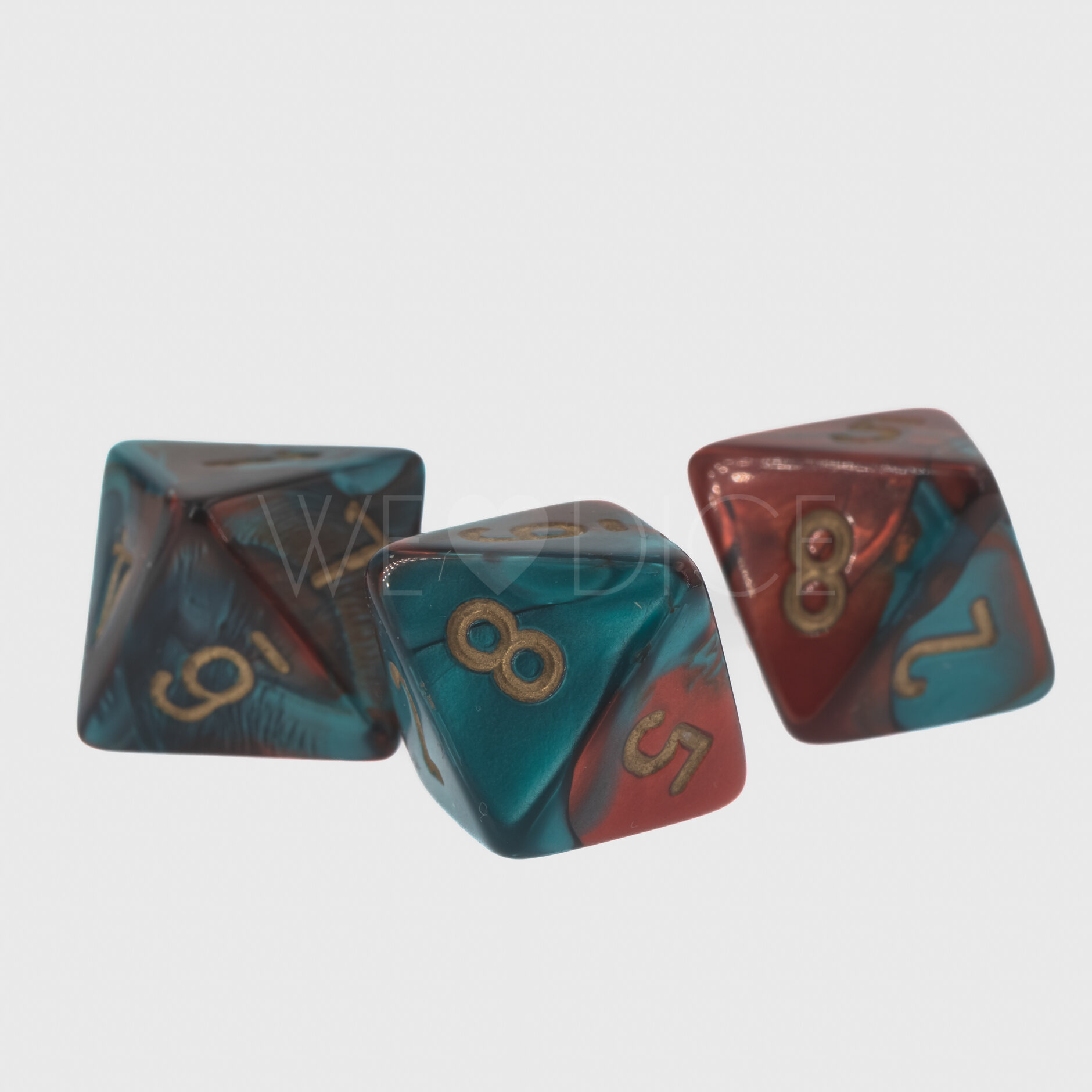 Gemini® Rot-Blaugrün / gold  W8 