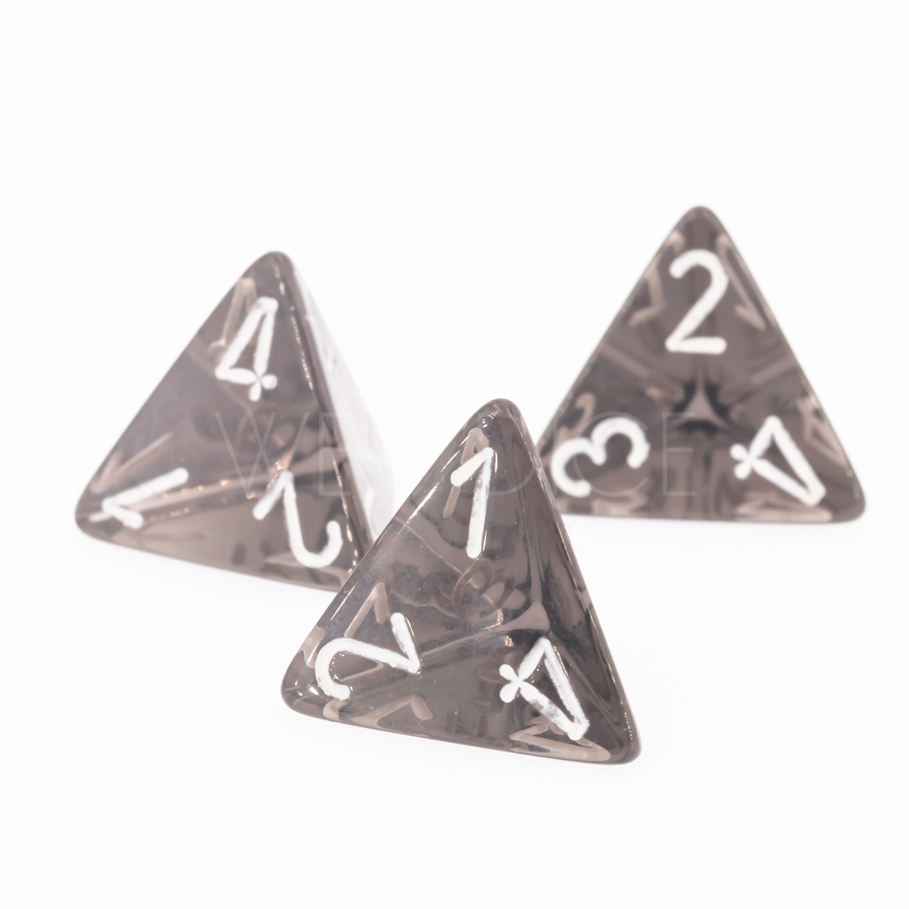 Transparent Rauch / weiß  W4