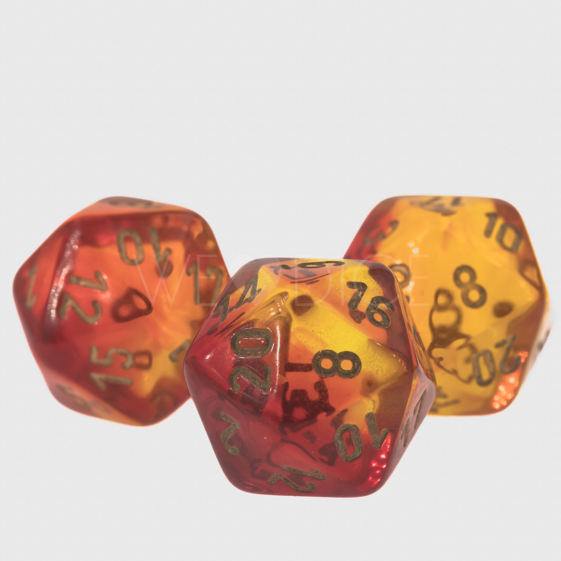 Gemini®, Transparent Rot-Gelb / gold  W20 