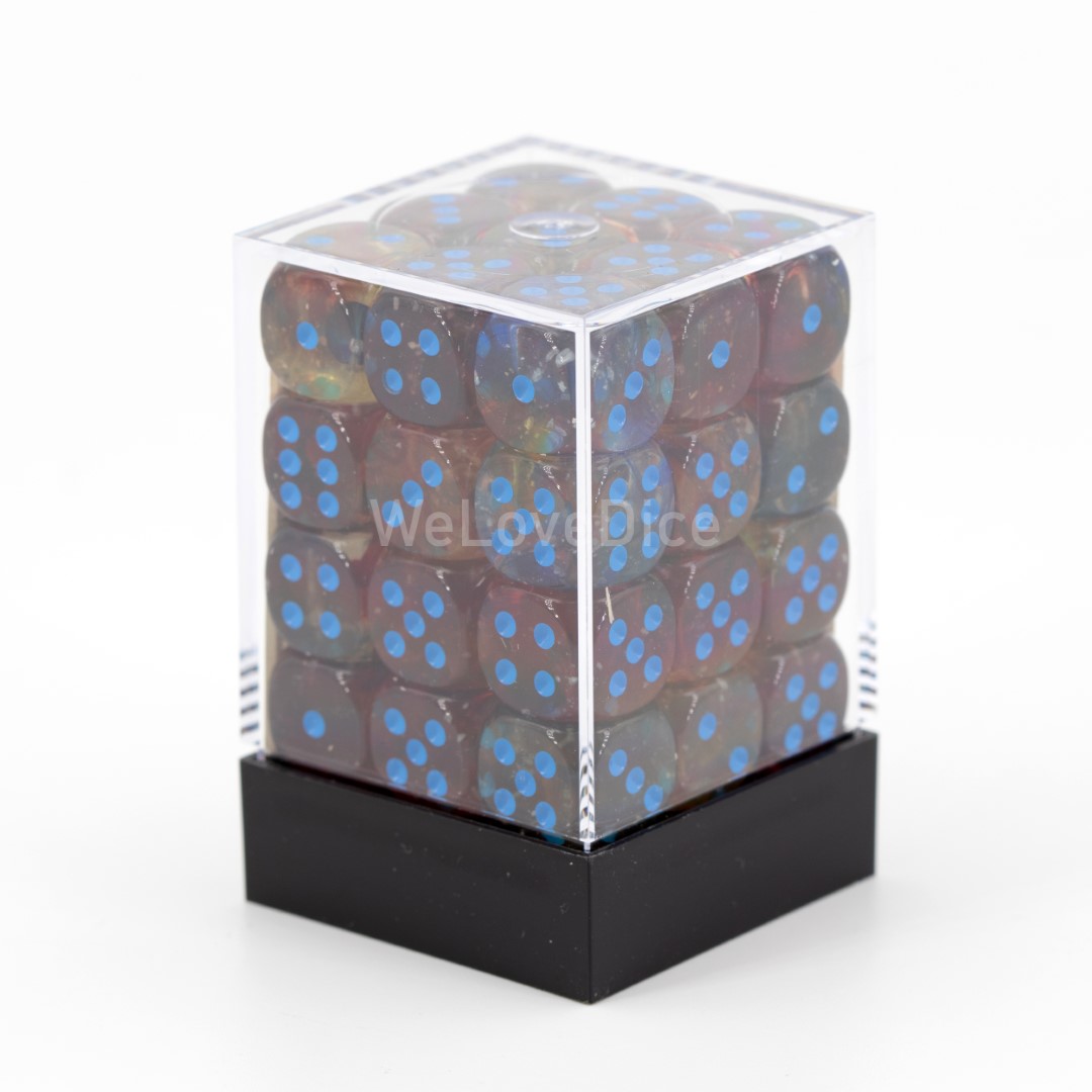 Nebula® Primary / blau 12mm W6 Würfel Set (36 Würfel)