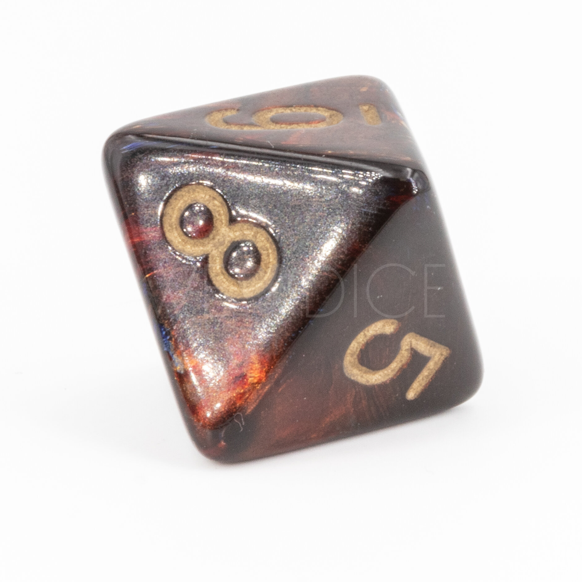 W8 Scarab® Blue Blood / Gold Mega-hedral™ 