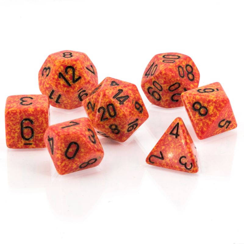 Speckled® Polyhedral Fire 7-Würfel Set
