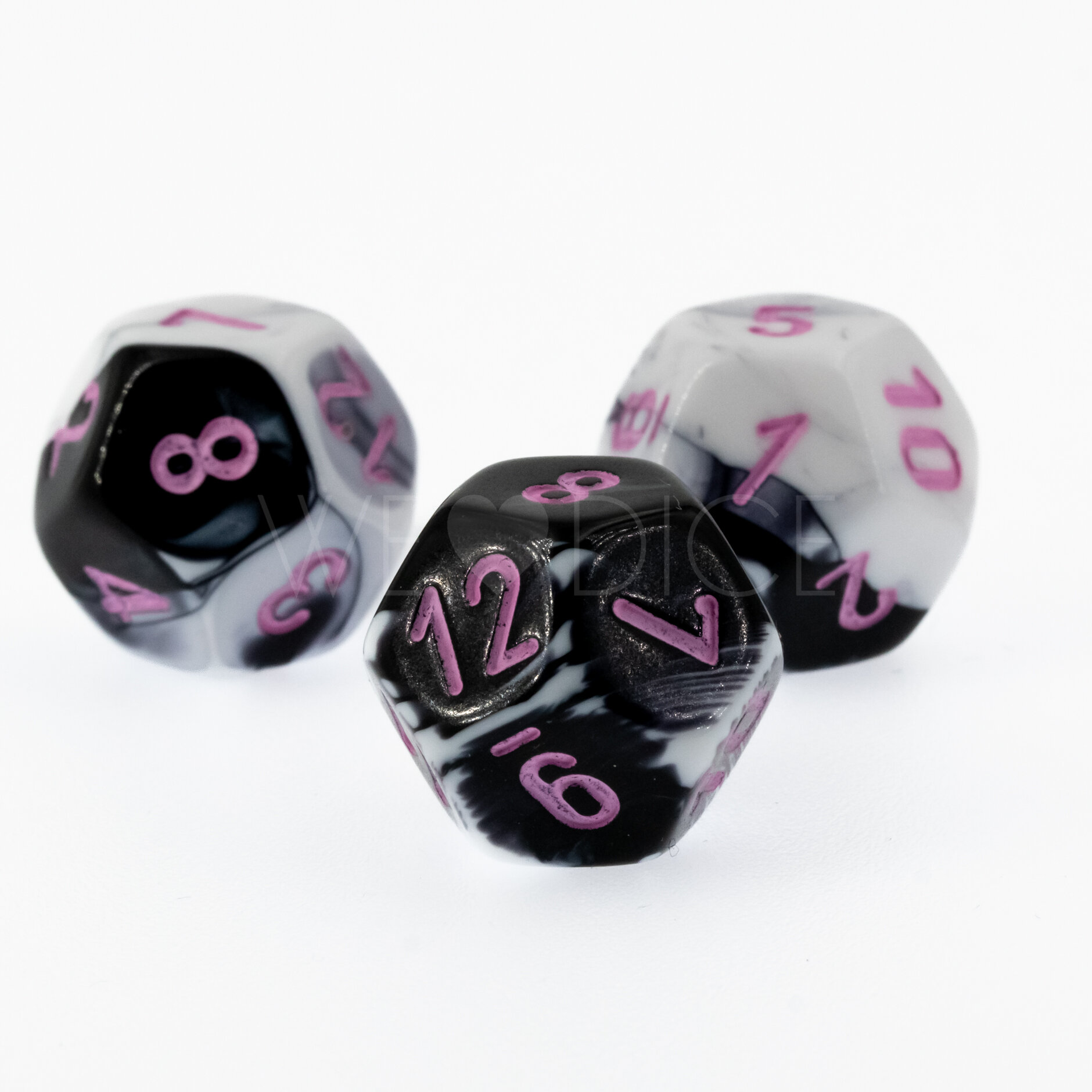 Gemini® Schwarz-Weiß / Rosa  W12 