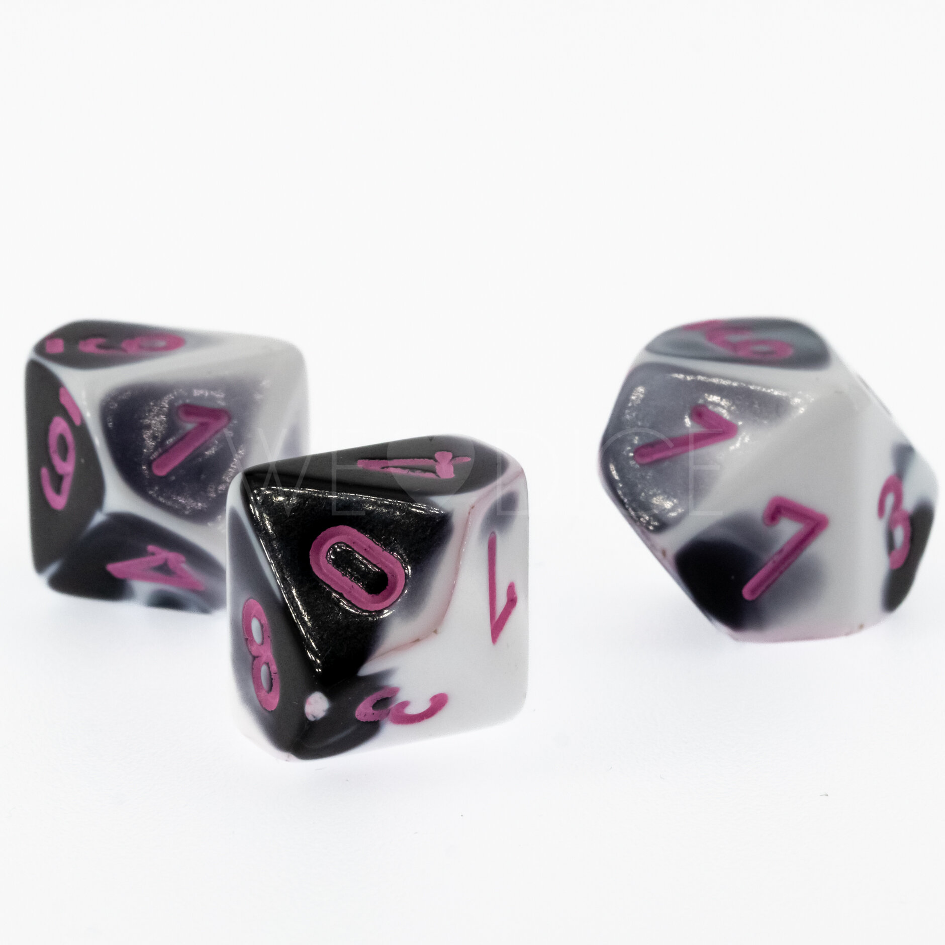 Gemini® Schwarz-Weiß / Rosa  W10 