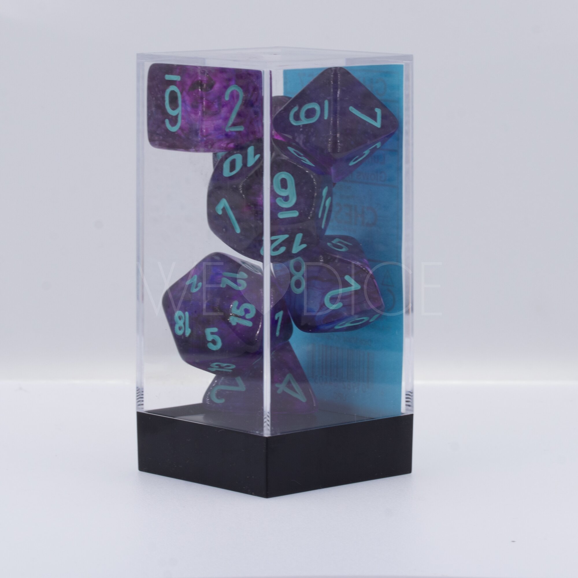 Nebula®, Luminary™ Mega-hedral™  Polyhedral  Nocturnal™/turquoise Luminary™  7-DieSet