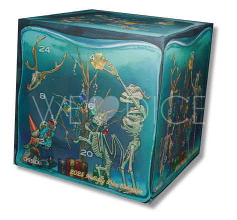 2025 Chessex Holiday Calendar (One cube)