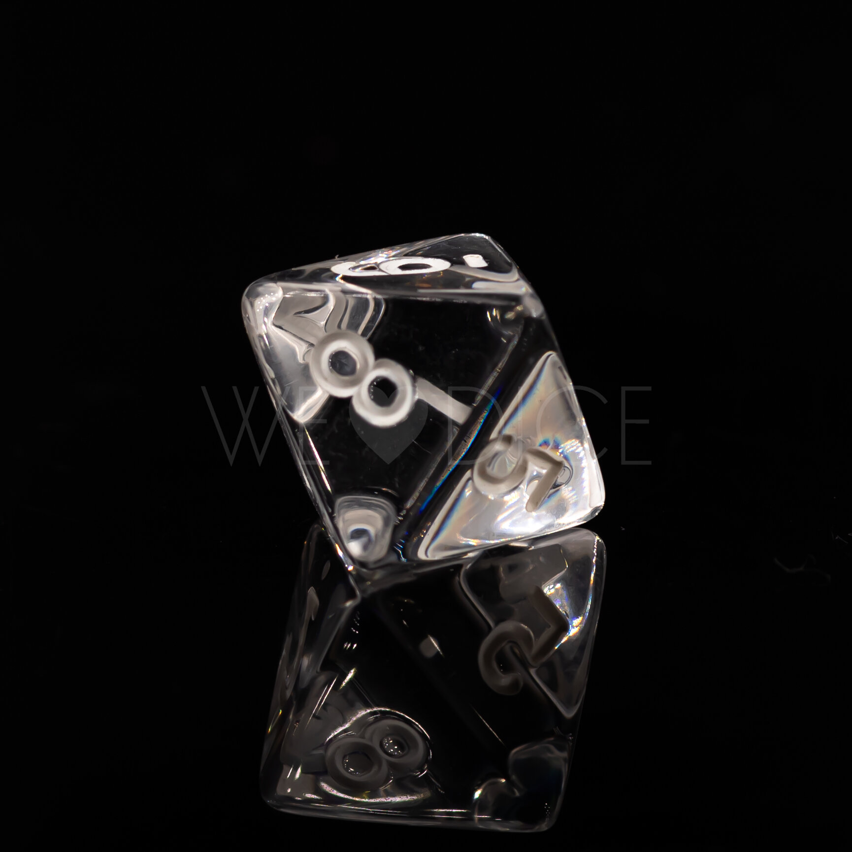 Transparent Clear / weiß  W8