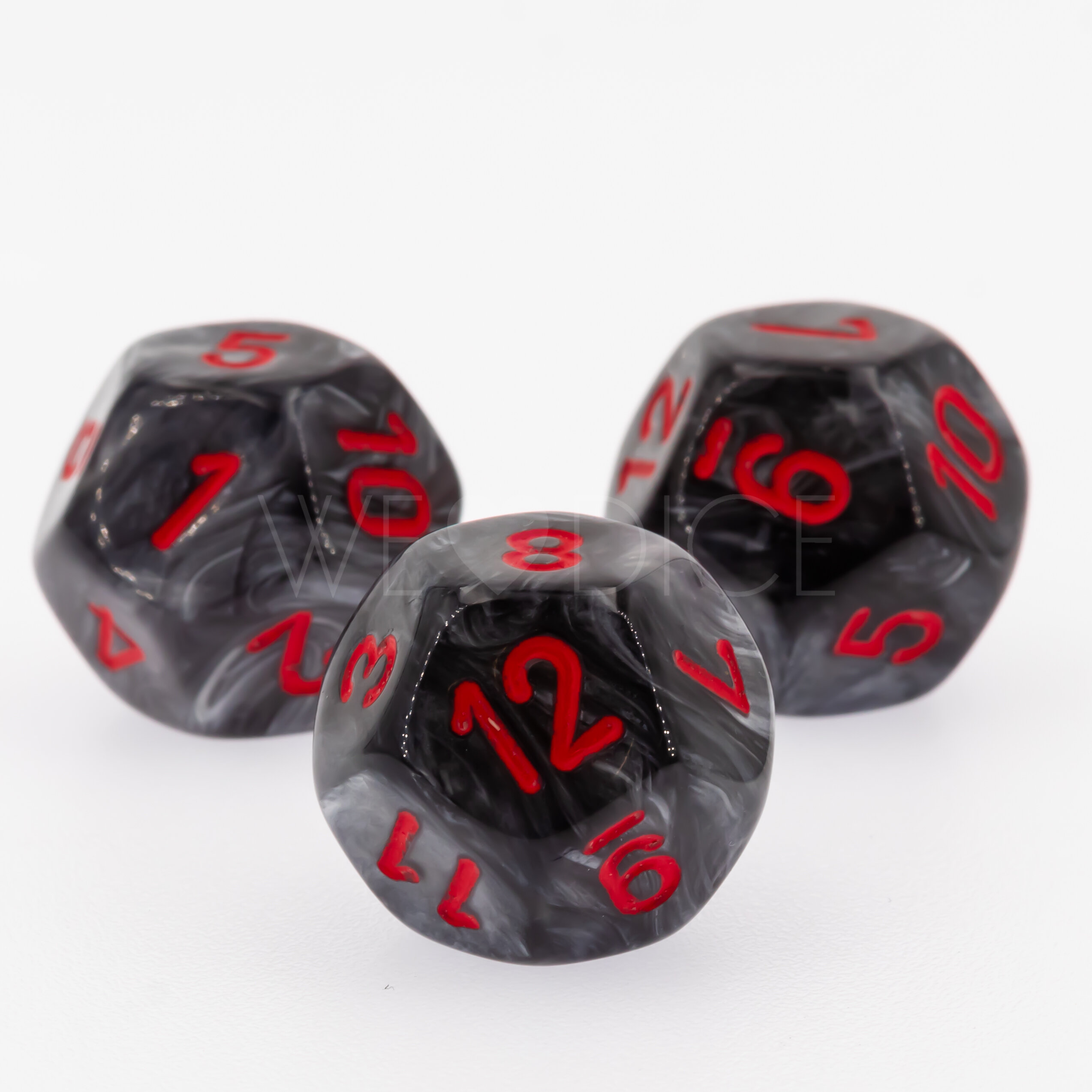 Velvet® Schwarz / rot  W12