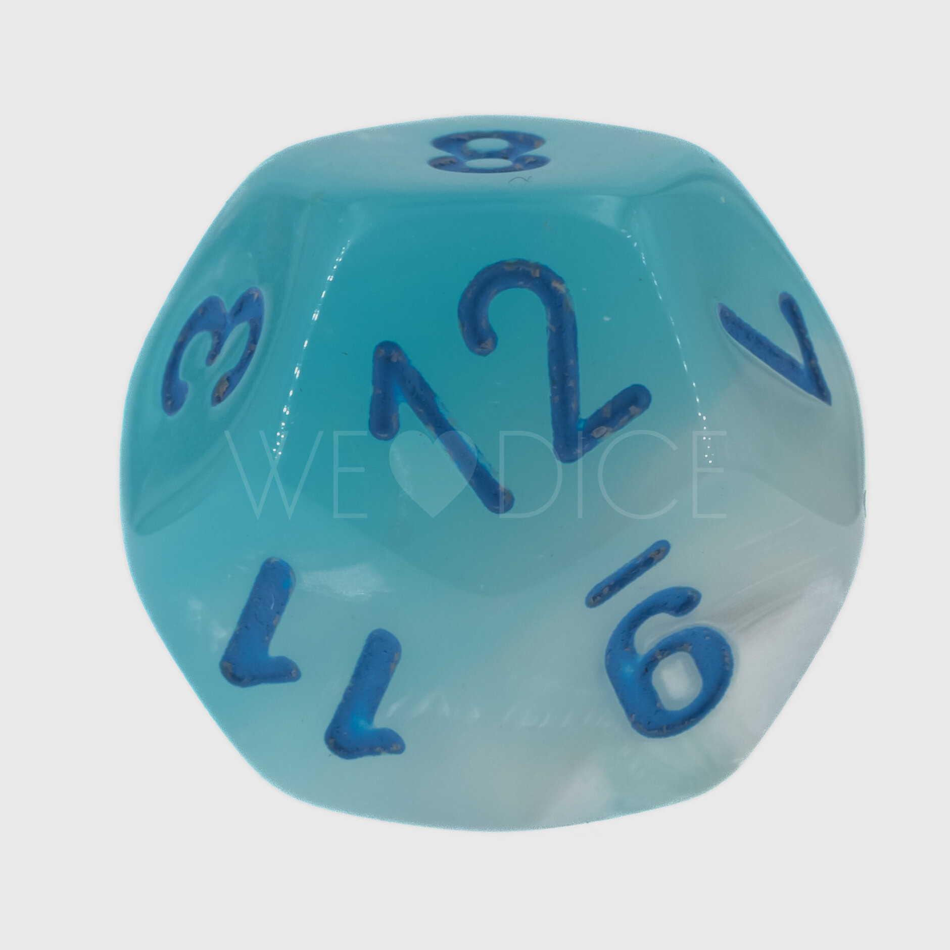 Gemini® Perltürkis-weiß / blau  W12 