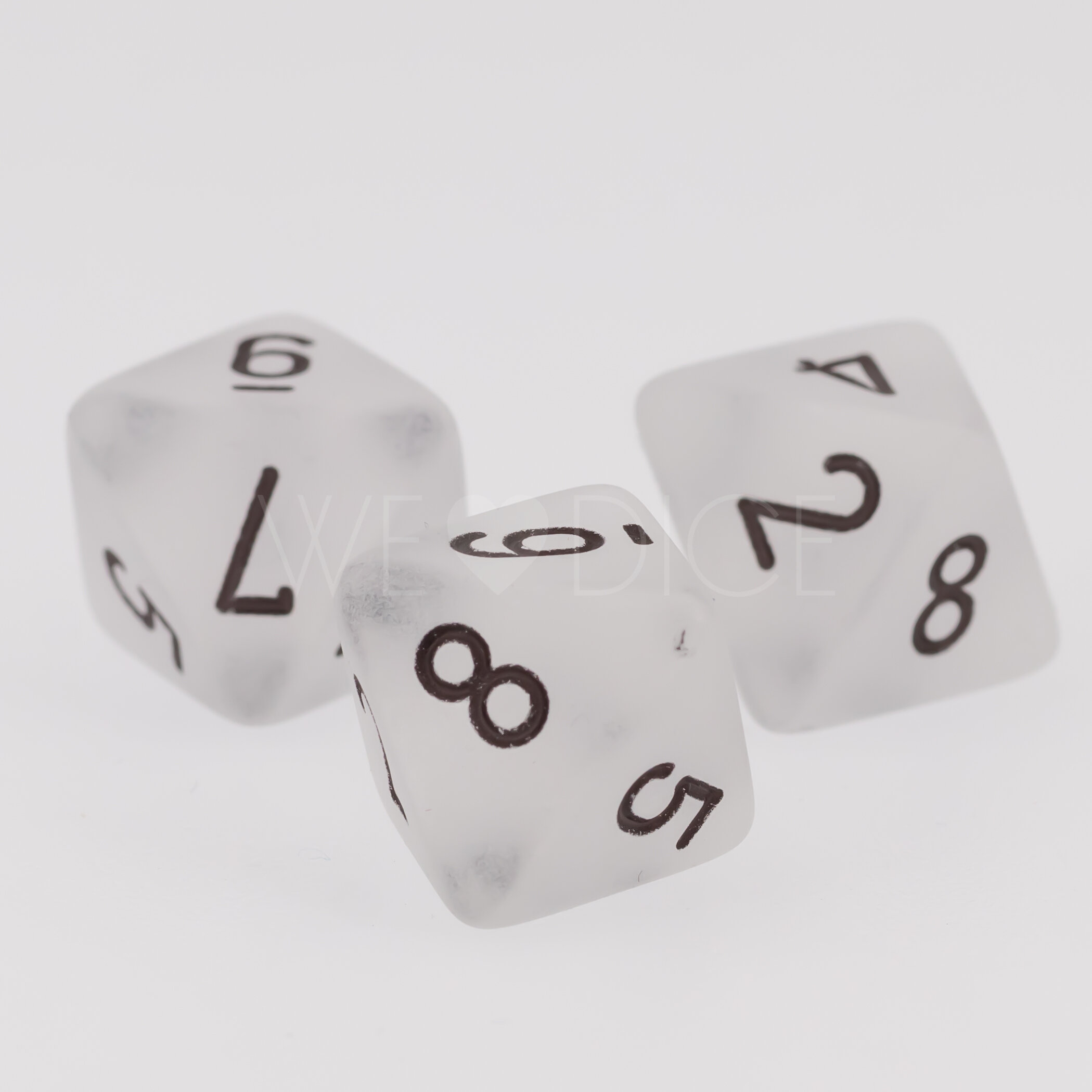 Frosted Clear / Schwarz  W8