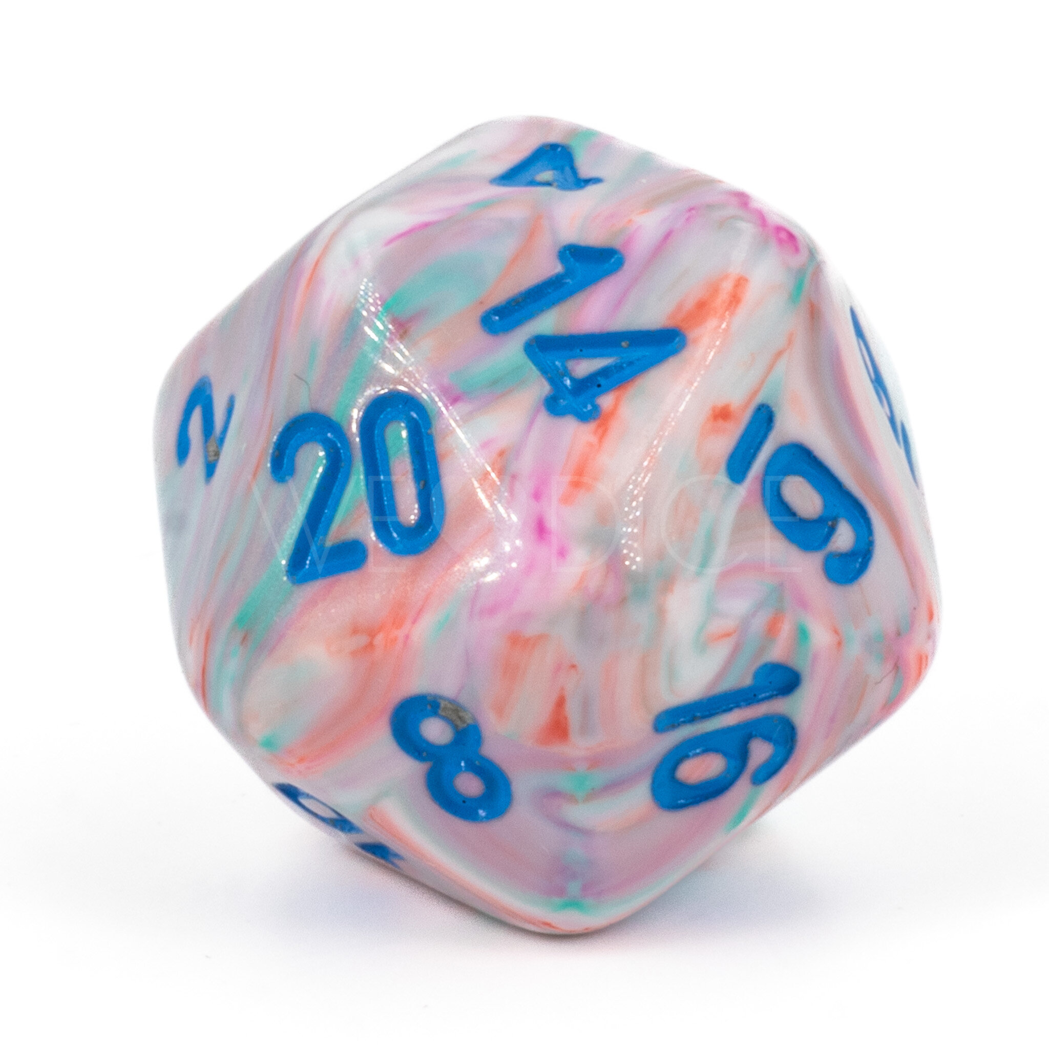 W20 Festive® Pop Art / blau Mega-hedral™ 