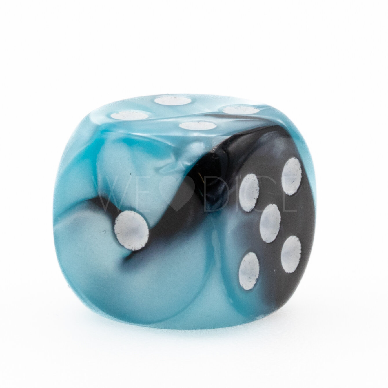 Gemini® Black-Shell / white  D6 