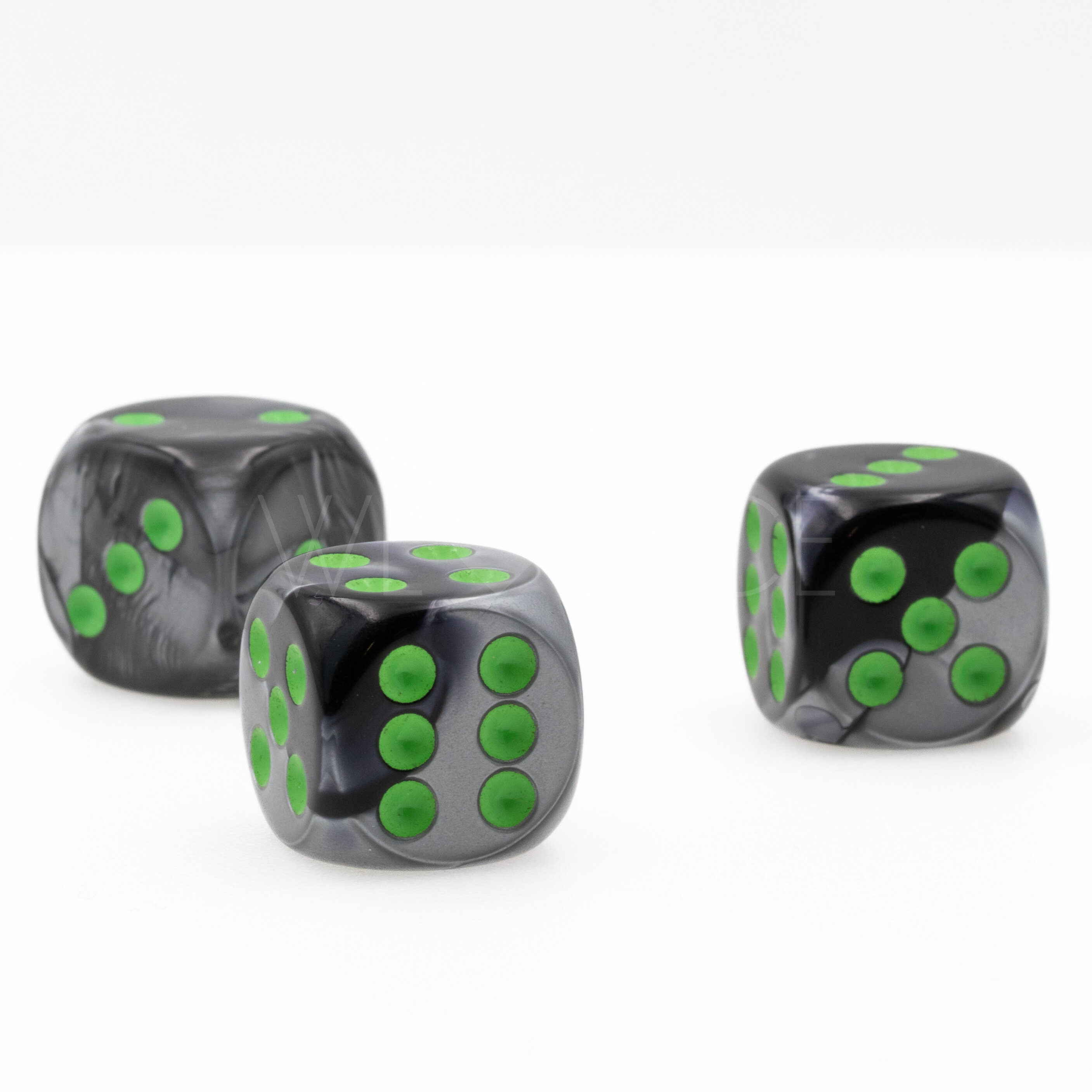 Gemini® Black-Grey / green  D6 