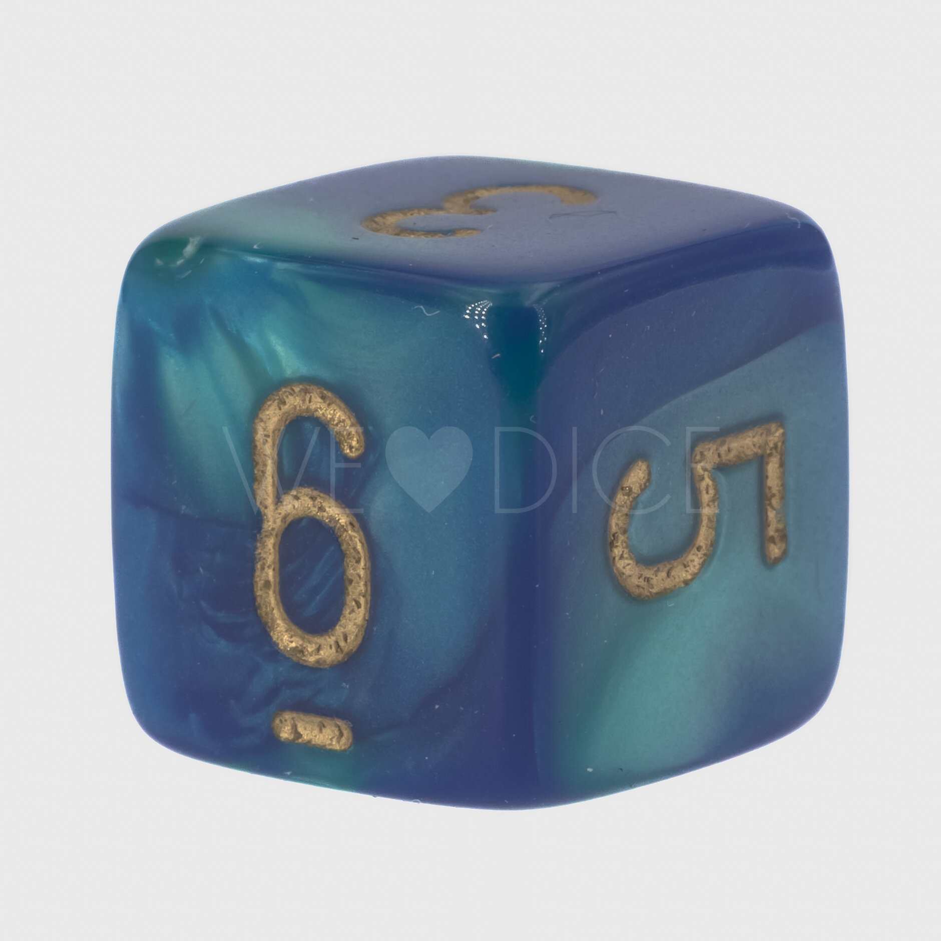 Gemini® Blau-Grün / gold  W6 